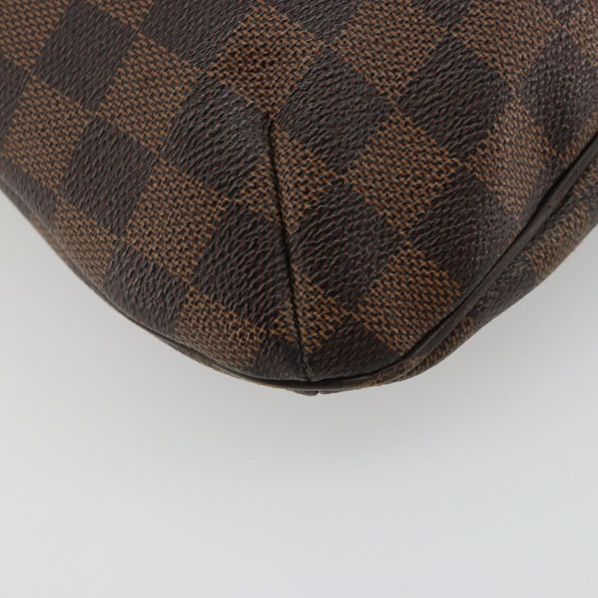 LOUIS VUITTON Damier Ebene Bloomsbury PM Shoulder Bag N42251 LV Auth 186576