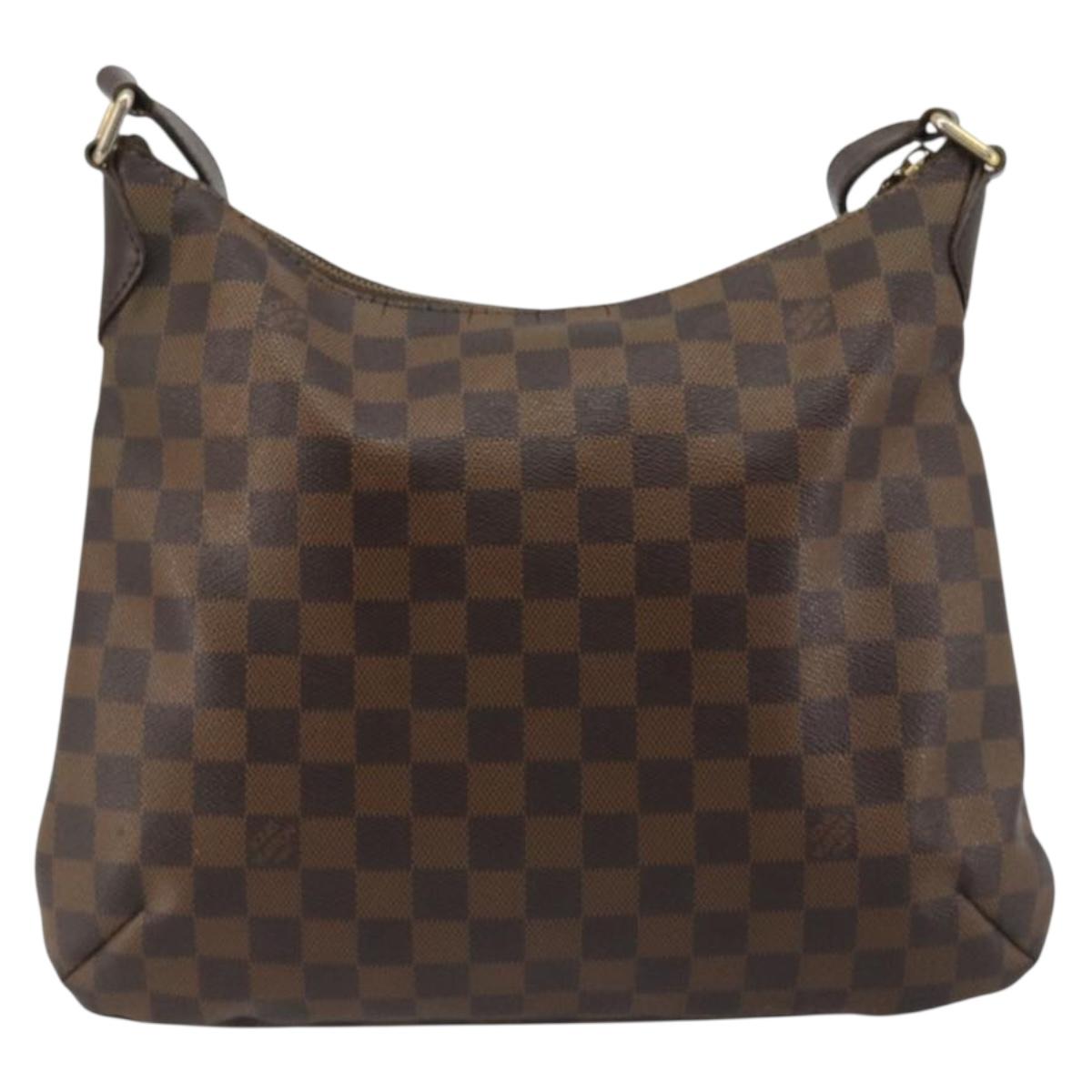 LOUIS VUITTON Damier Ebene Bloomsbury PM Shoulder Bag N42251 LV Auth 186576