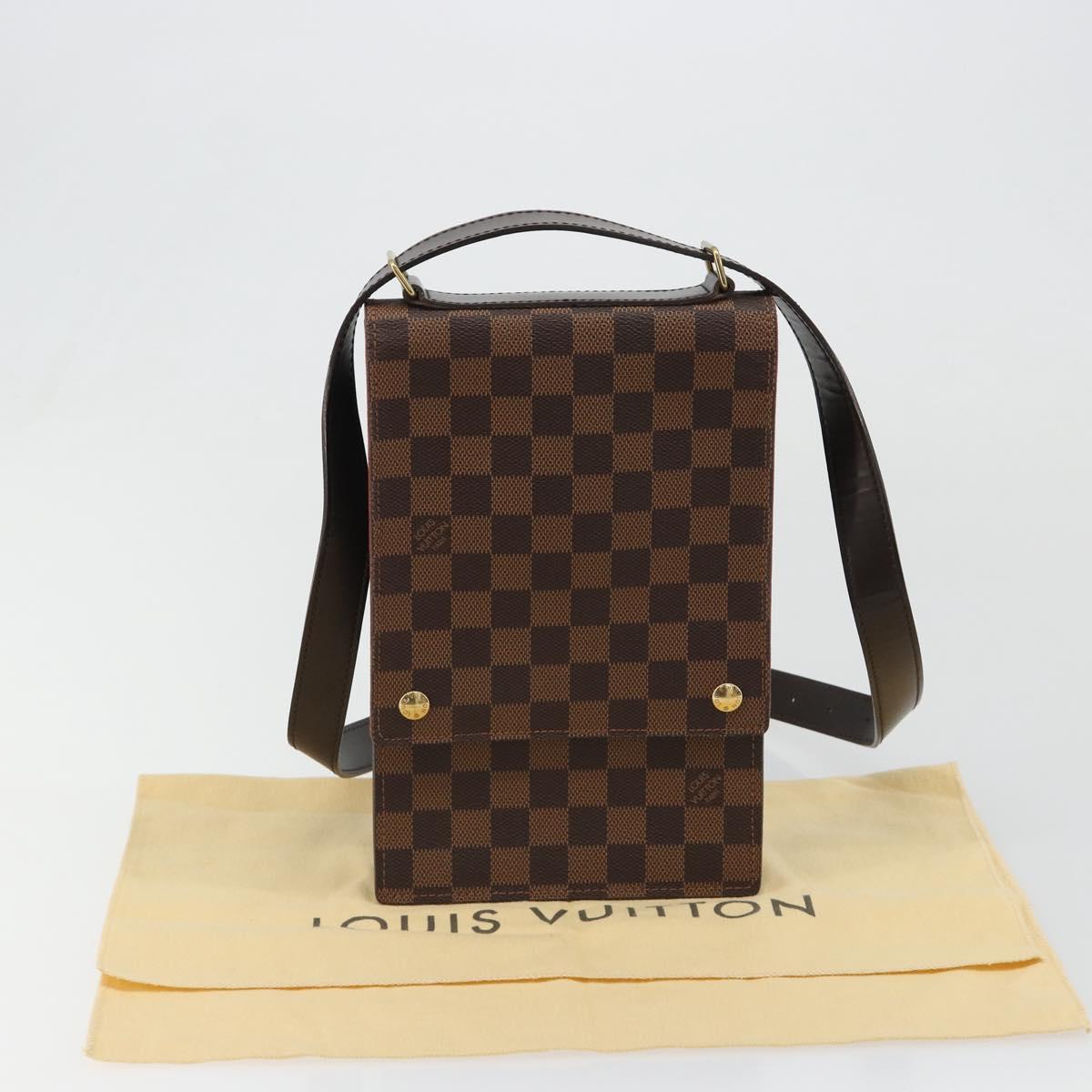 LOUIS VUITTON Damier Portello Shoulder Bag N45271 LV Auth 186577A