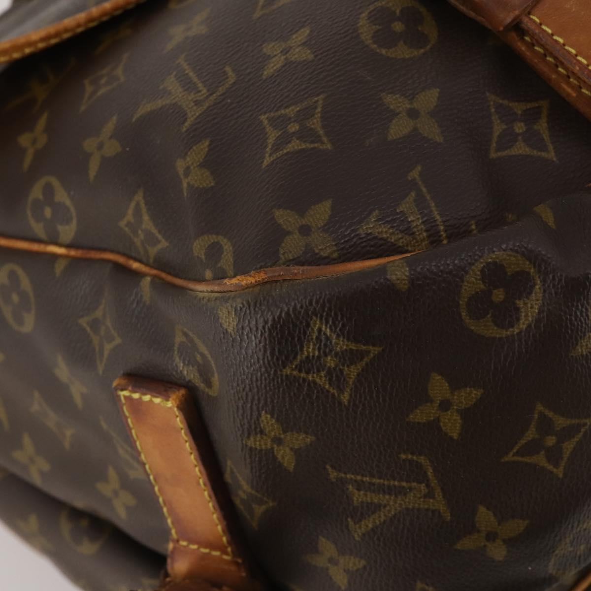 LOUIS VUITTON Monogram Saumur40 Shoulder Bag LV Auth 186579