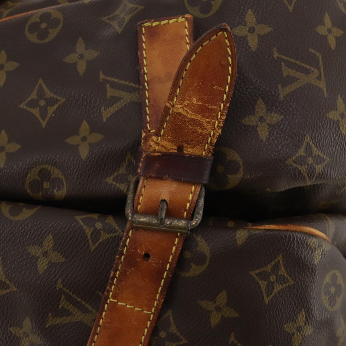 LOUIS VUITTON Monogram Saumur40 Shoulder Bag LV Auth 186579