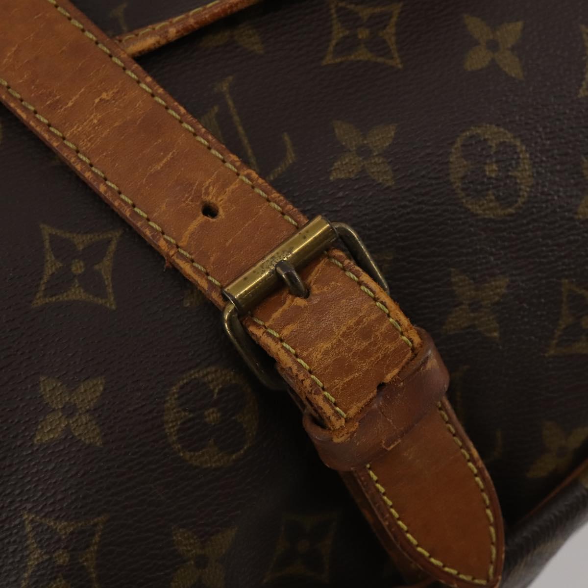 LOUIS VUITTON Monogram Saumur40 Shoulder Bag LV Auth 186579