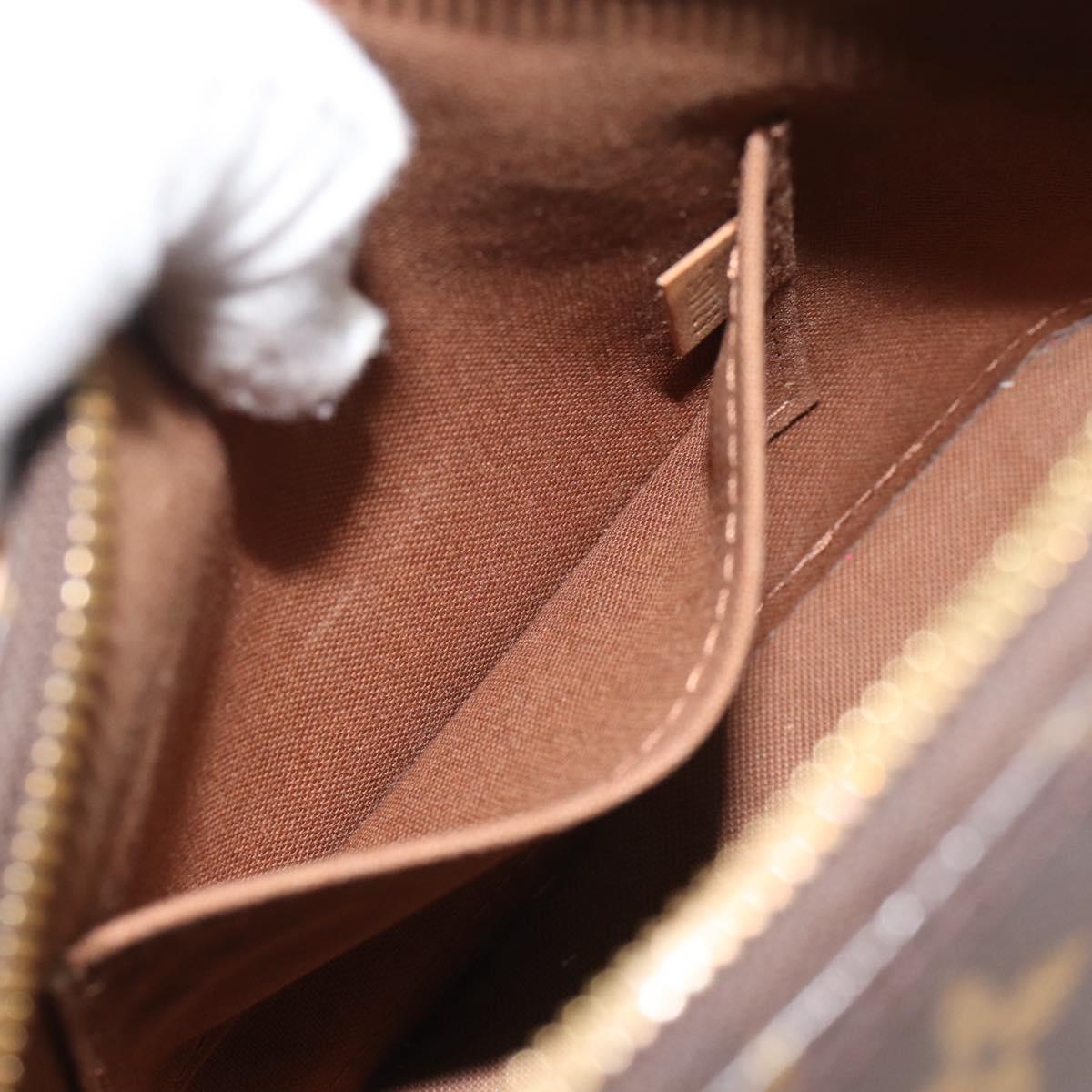 LOUIS VUITTON Monogram Alma BB Hand Bag 2way M53152 LV Auth 186581A