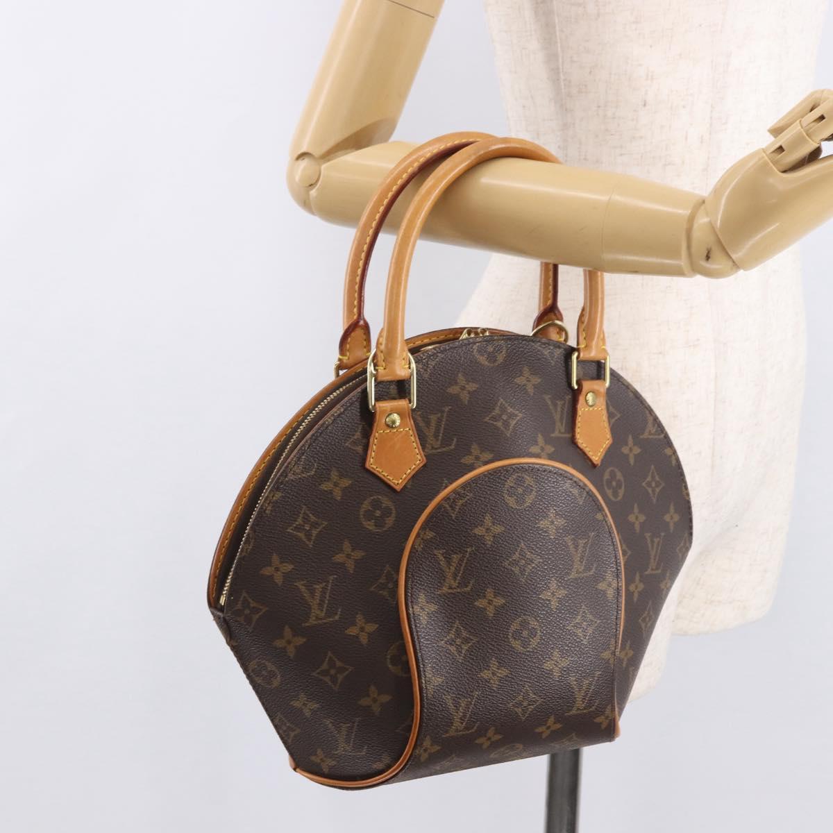 LOUIS VUITTON Monogram Ellipse PM Hand Bag M51127 LV Auth 186582
