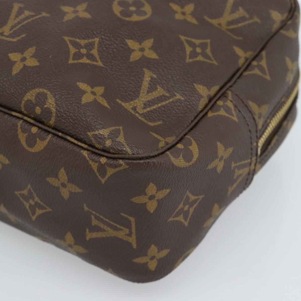 LOUIS VUITTON Monogram Trousse Toilette 28 Clutch Bag M47522 LV Auth 186583A