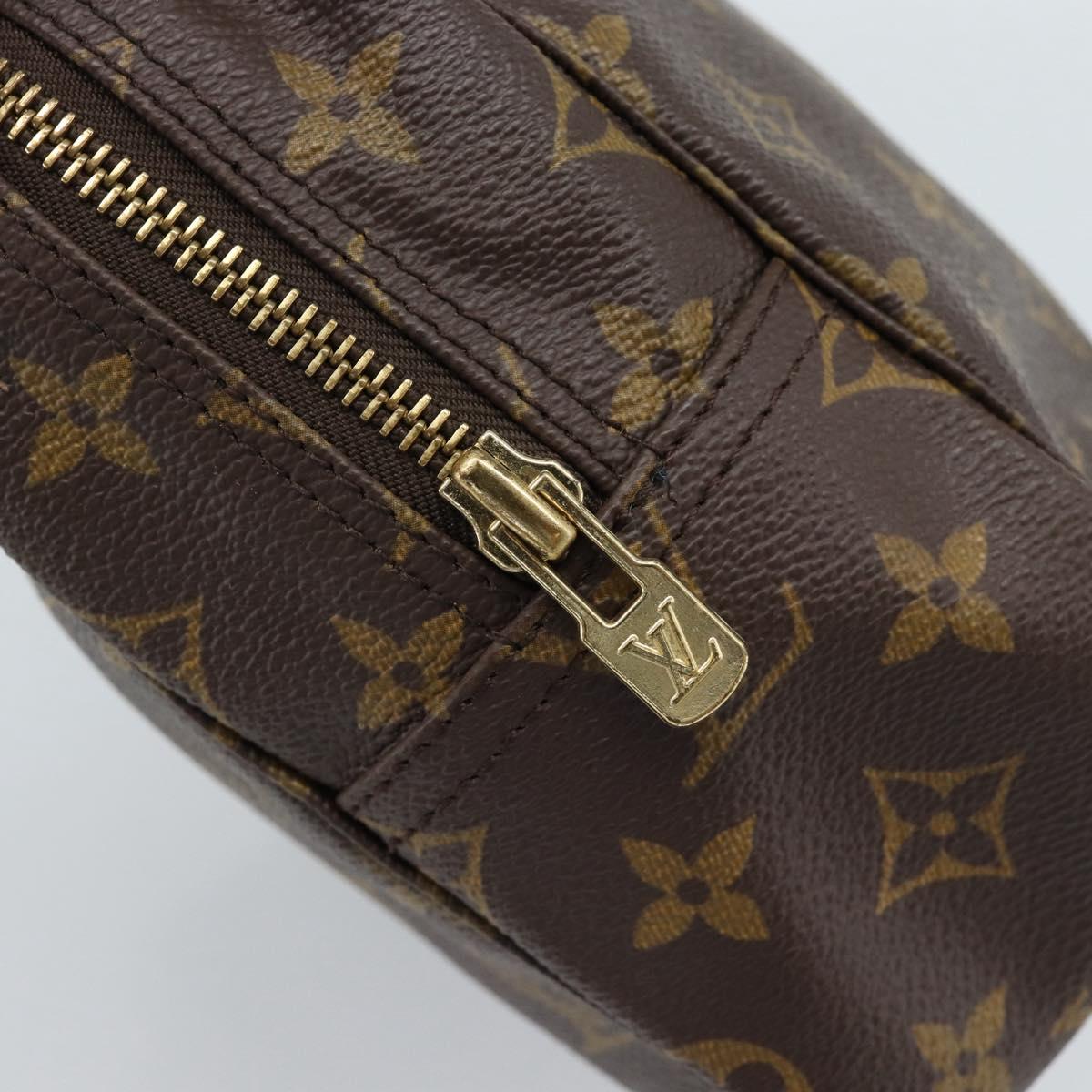 LOUIS VUITTON Monogram Trousse Toilette 28 Clutch Bag M47522 LV Auth 186583A
