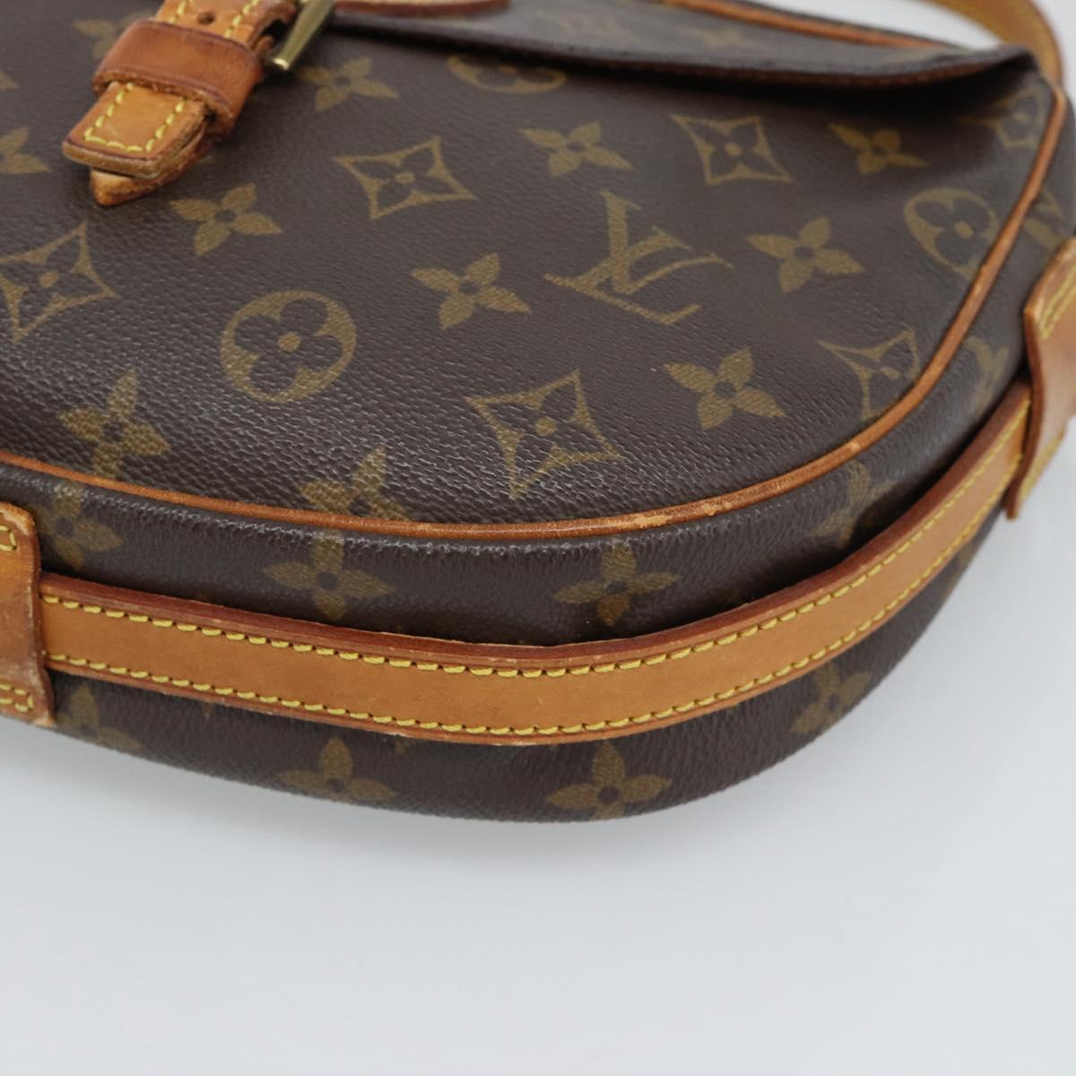 LOUIS VUITTON Monogram Jeune Fille MM Shoulder Bag M51226 LV Auth 186584