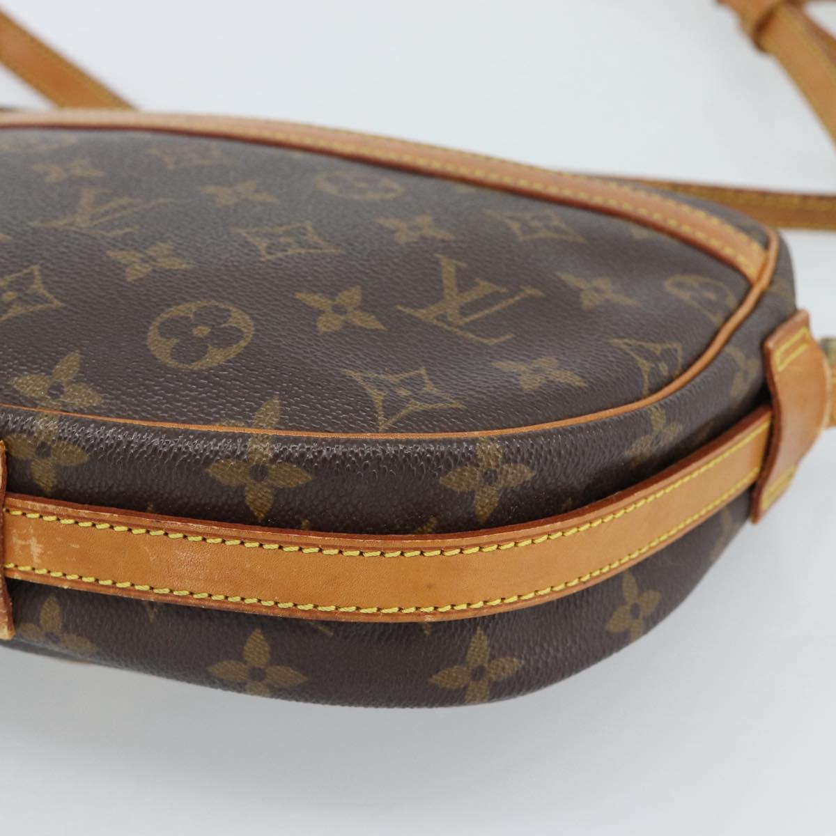 LOUIS VUITTON Monogram Jeune Fille MM Shoulder Bag M51226 LV Auth 186584