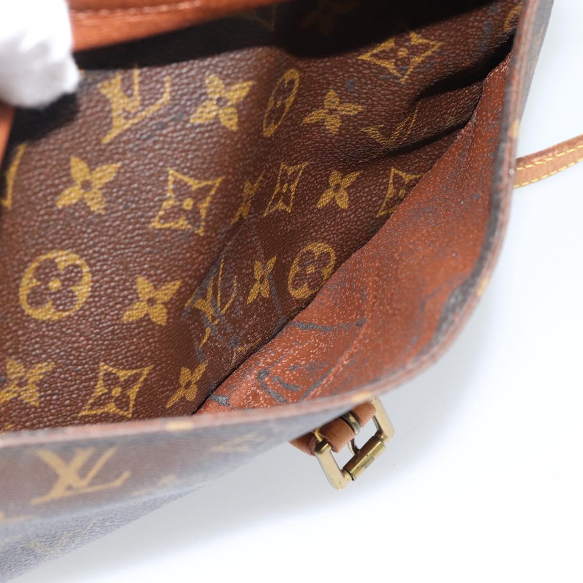 LOUIS VUITTON Monogram Jeune Fille MM Shoulder Bag M51226 LV Auth 186584