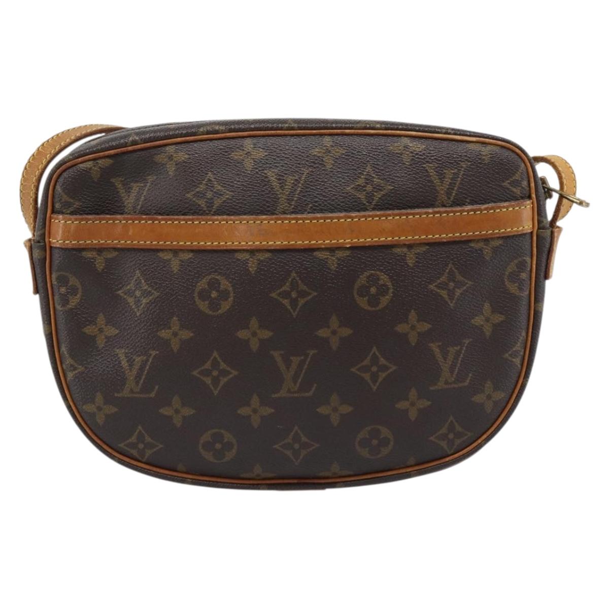 LOUIS VUITTON Monogram Jeune Fille MM Shoulder Bag M51226 LV Auth 186584