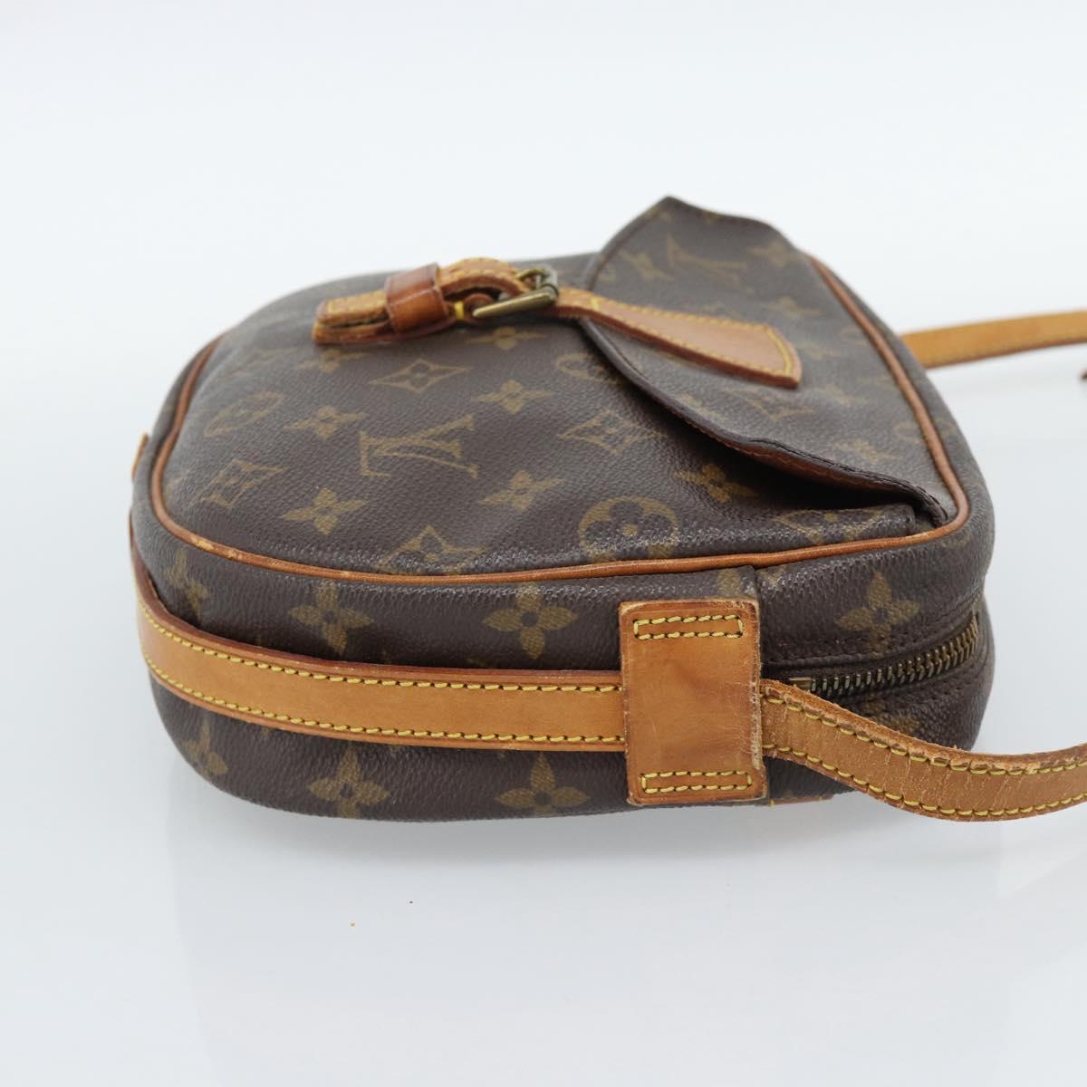 LOUIS VUITTON Monogram Jeune Fille MM Shoulder Bag M51226 LV Auth 186584