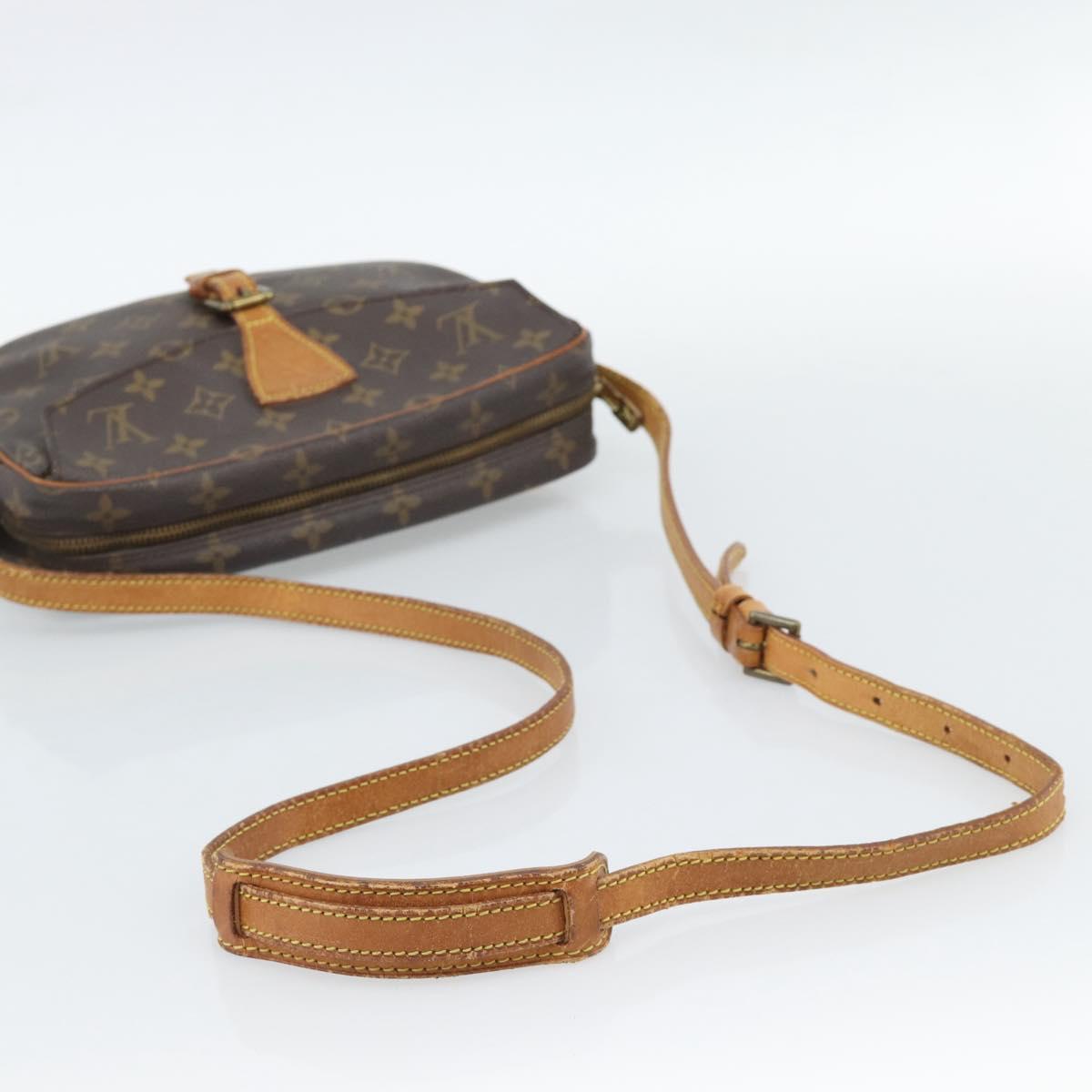 LOUIS VUITTON Monogram Jeune Fille MM Shoulder Bag M51226 LV Auth 186584