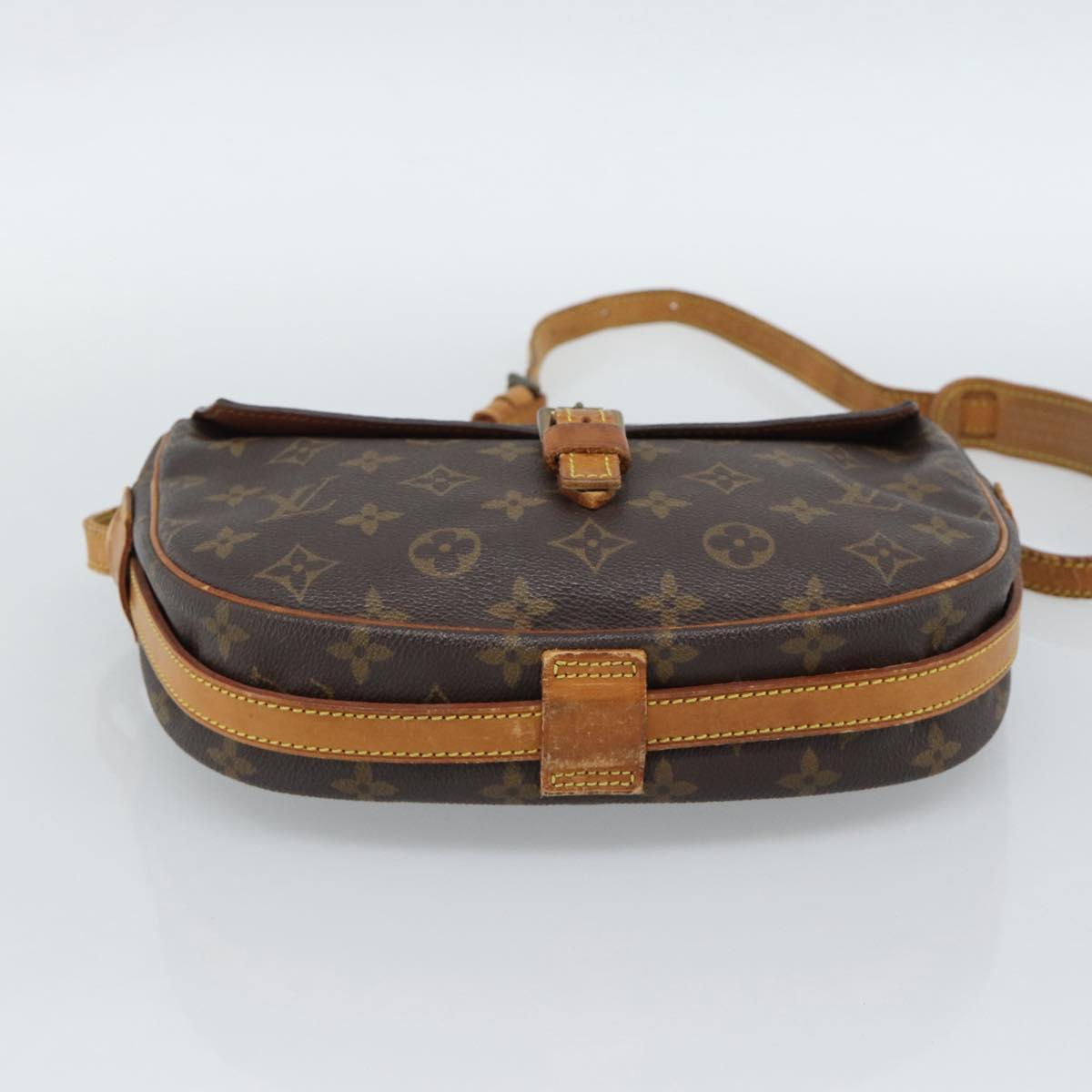 LOUIS VUITTON Monogram Jeune Fille MM Shoulder Bag M51226 LV Auth 186584