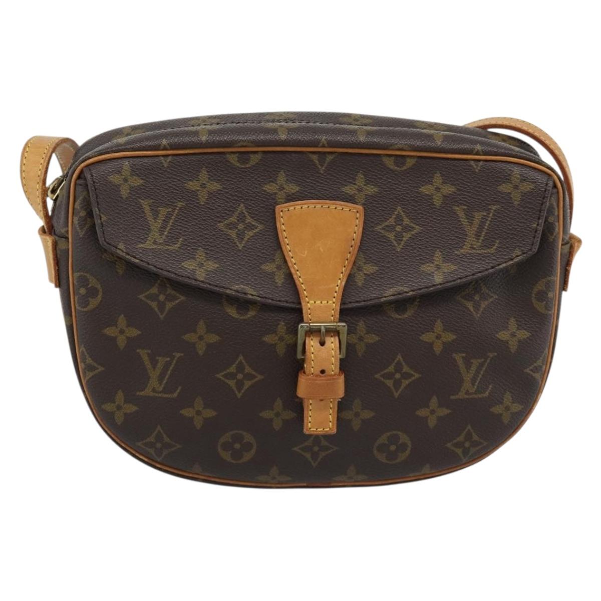 LOUIS VUITTON Monogram Jeune Fille MM Shoulder Bag M51226 LV Auth 186585
