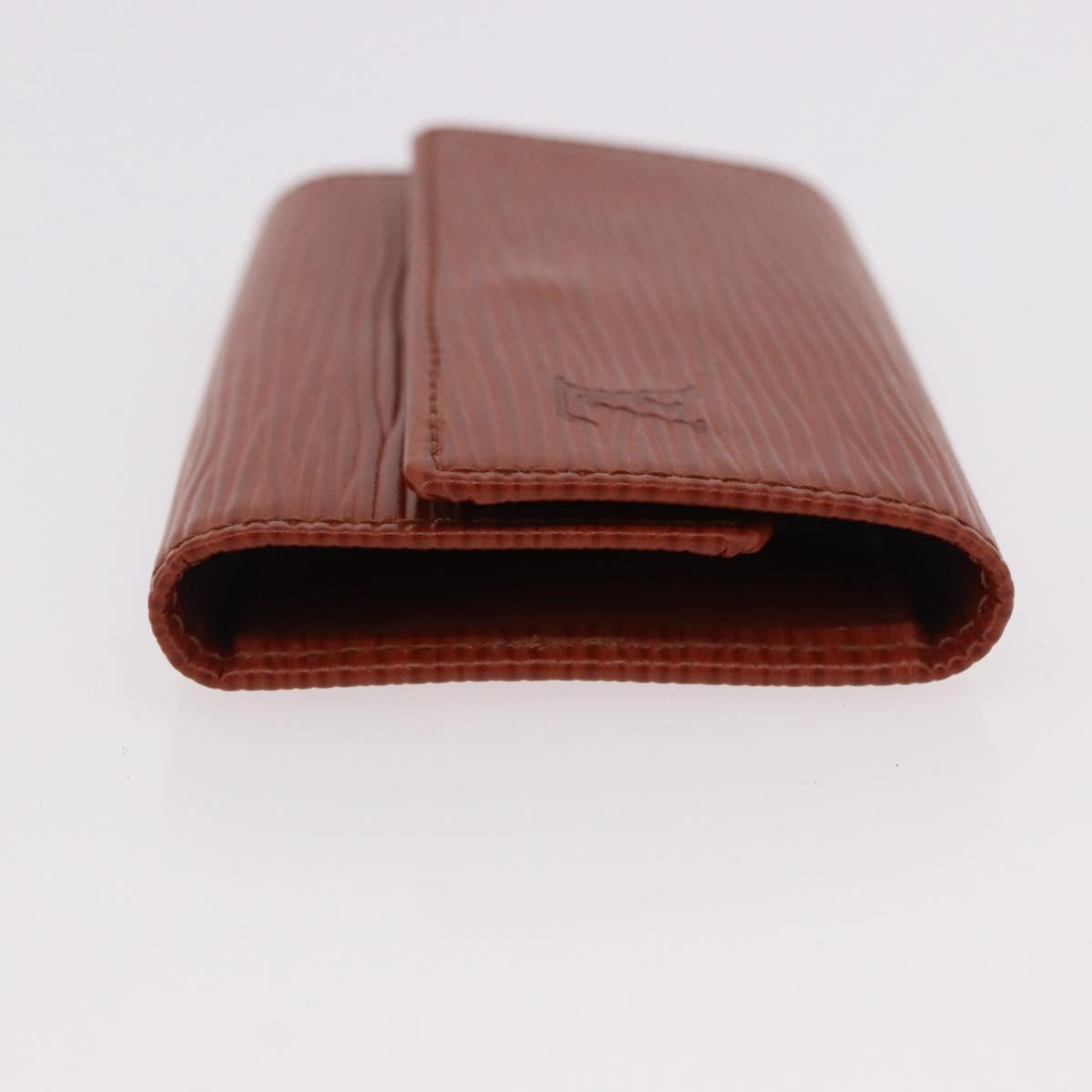 LOUIS VUITTON Epi Multicles 6 Key Case Brown M63813 LV Auth 186605A