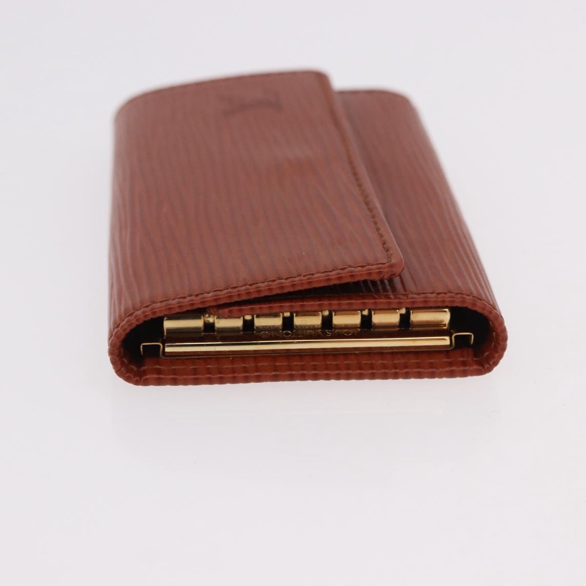 LOUIS VUITTON Epi Multicles 6 Key Case Brown M63813 LV Auth 186605A