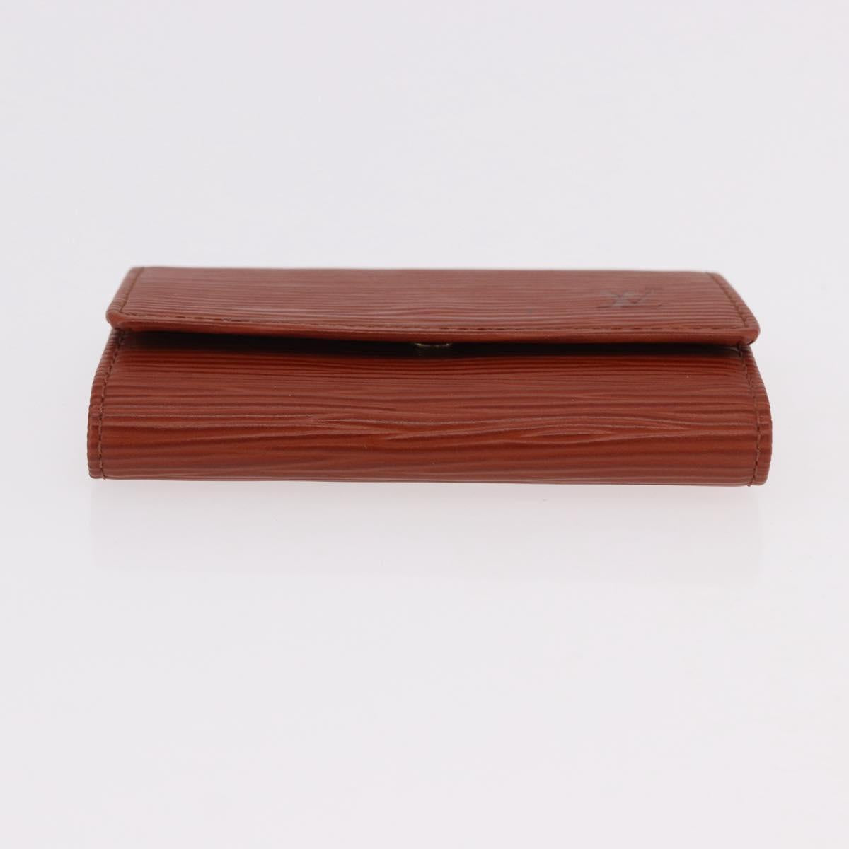 LOUIS VUITTON Epi Multicles 6 Key Case Brown M63813 LV Auth 186605A