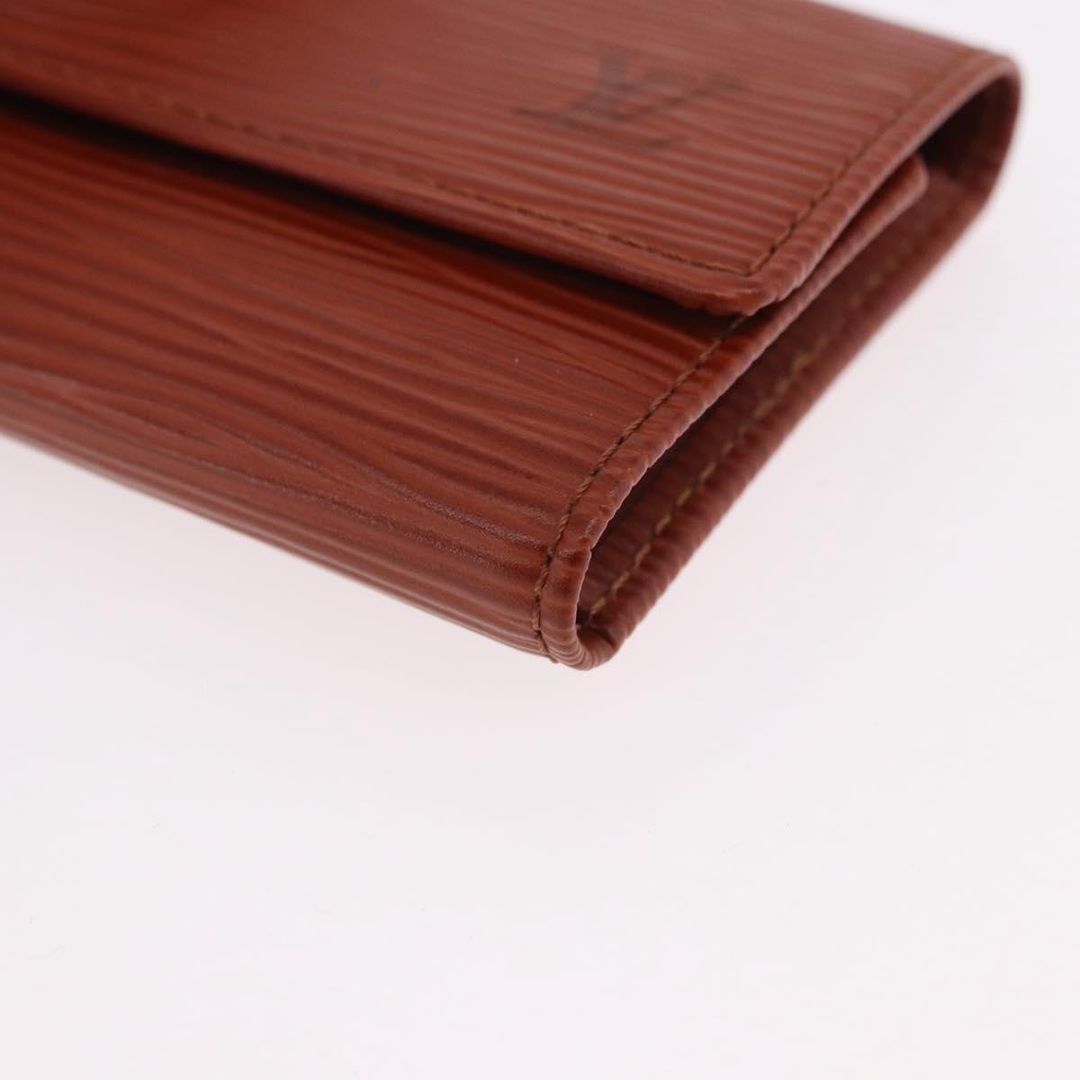 LOUIS VUITTON Epi Multicles 6 Key Case Brown M63813 LV Auth 186605A