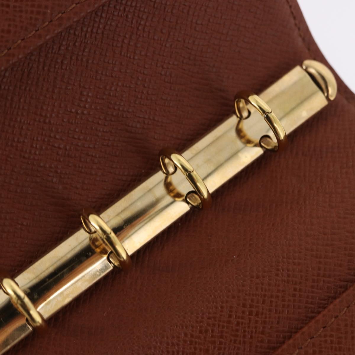 LOUIS VUITTON Monogram Agenda PM Day Planner Cover R20005 LV Auth 186606A