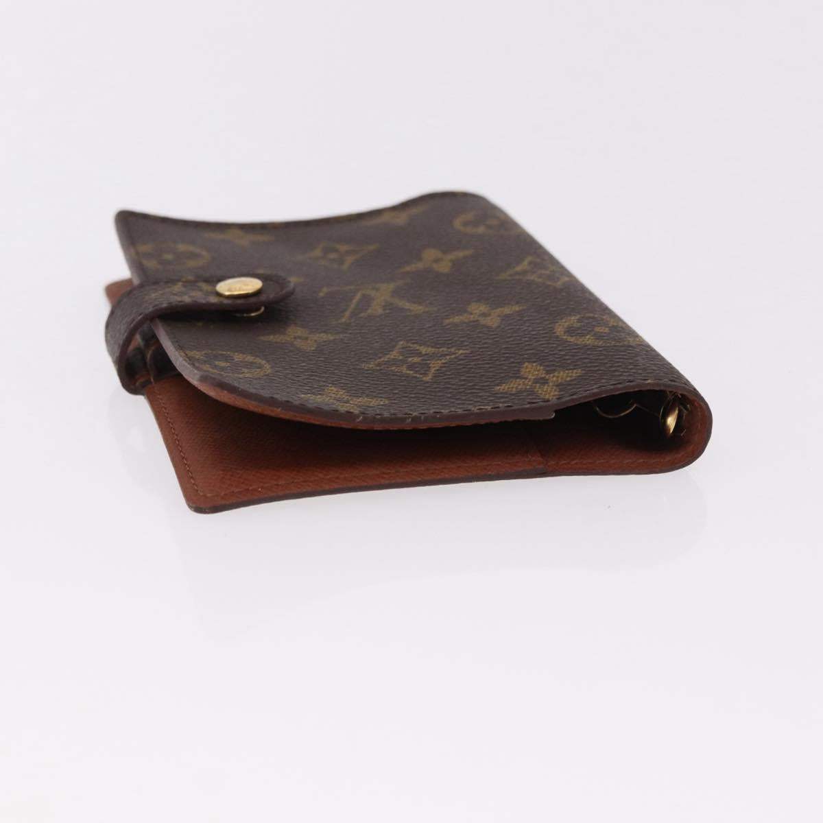 LOUIS VUITTON Monogram Agenda PM Day Planner Cover R20005 LV Auth 186606A