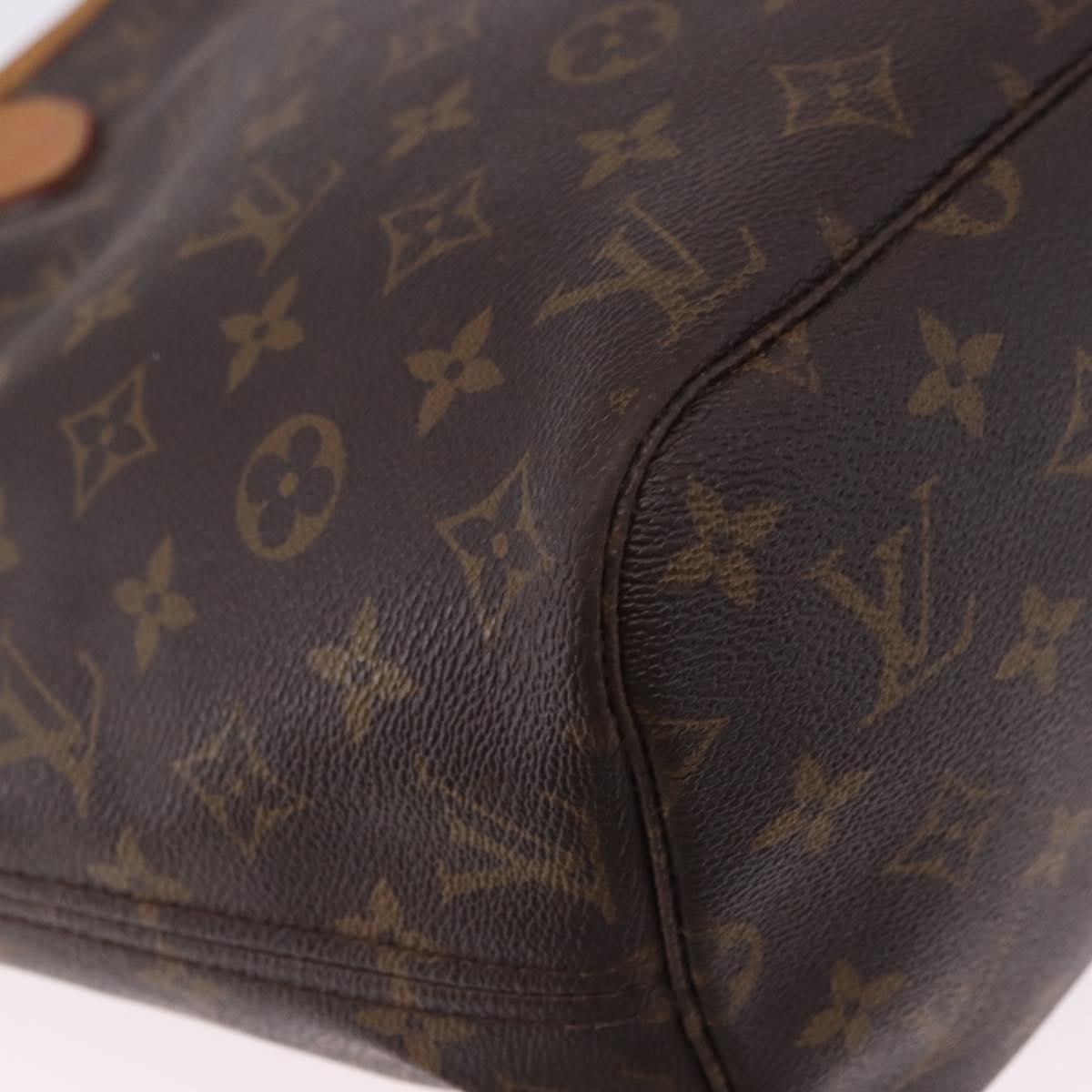 LOUIS VUITTON Monogram Neverfull MM Tote Bag ""Strong Odor"" M40156 Auth 186619