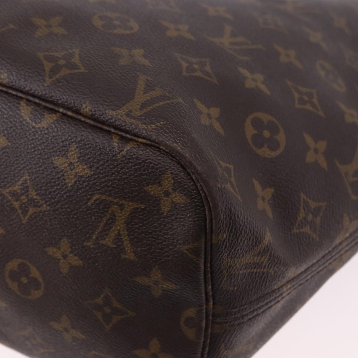 LOUIS VUITTON Monogram Neverfull MM Tote Bag ""Strong Odor"" M40156 Auth 186619