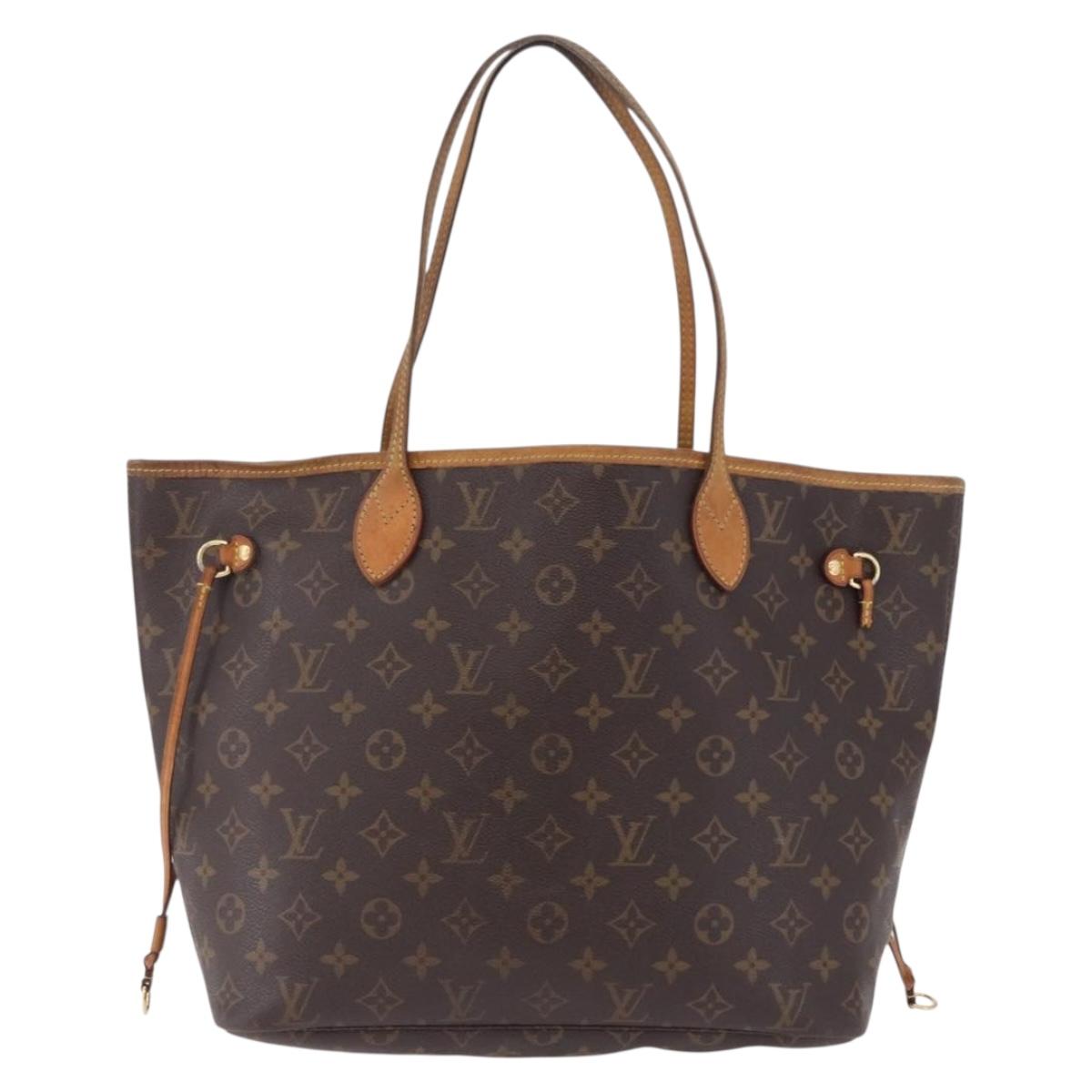 LOUIS VUITTON Monogram Neverfull MM Tote Bag ""Strong Odor"" M40156 Auth 186619