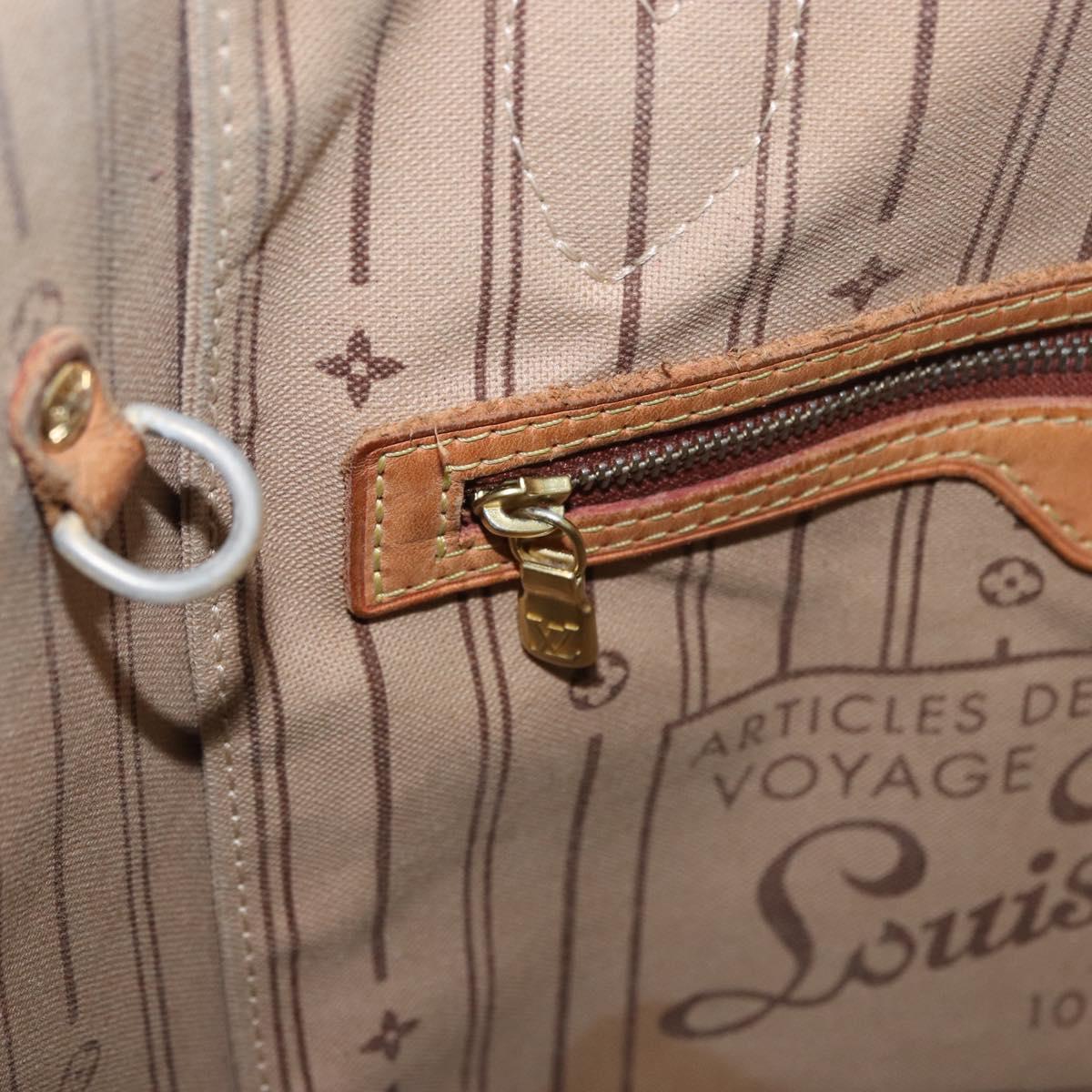 LOUIS VUITTON Monogram Neverfull MM Tote Bag ""Strong Odor"" M40156 Auth 186619