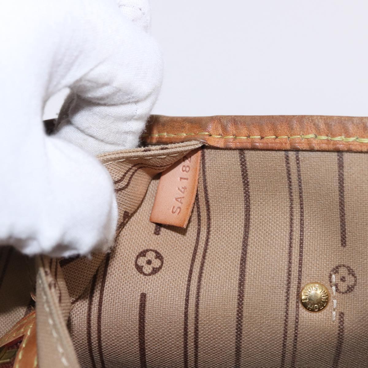 LOUIS VUITTON Monogram Neverfull MM Tote Bag ""Strong Odor"" M40156 Auth 186619