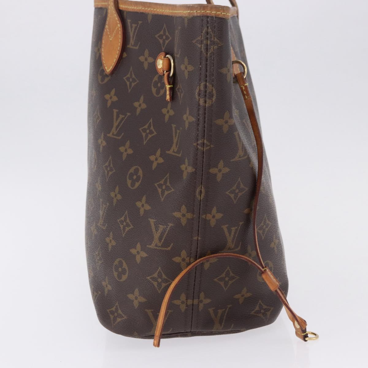 LOUIS VUITTON Monogram Neverfull MM Tote Bag ""Strong Odor"" M40156 Auth 186619