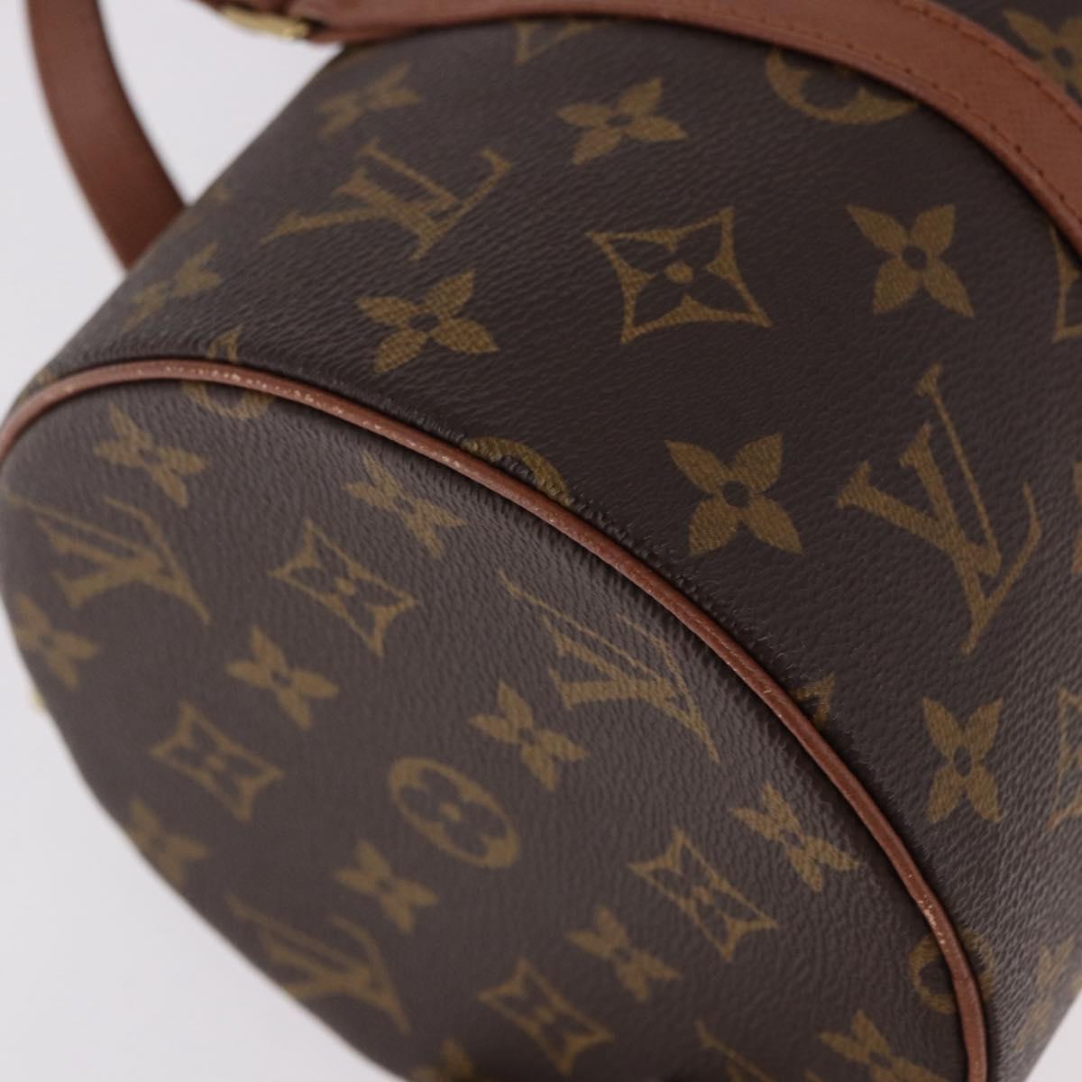 LOUIS VUITTON Monogram Papillon 30 Hand Bag M51385 LV Auth 186620A