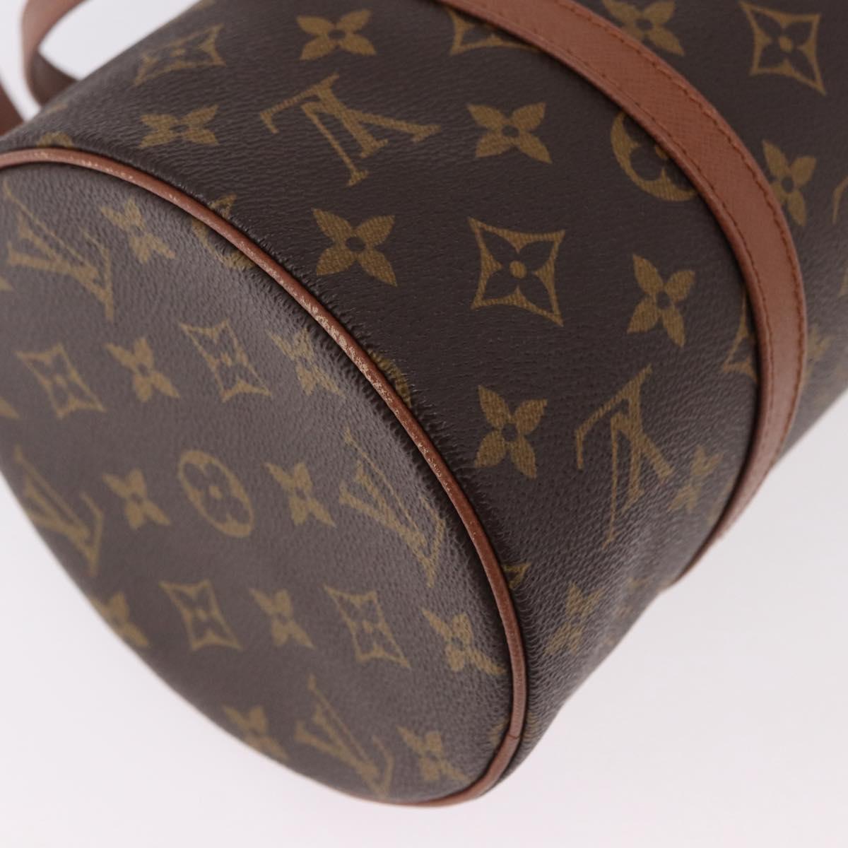 LOUIS VUITTON Monogram Papillon 30 Hand Bag M51385 LV Auth 186620A