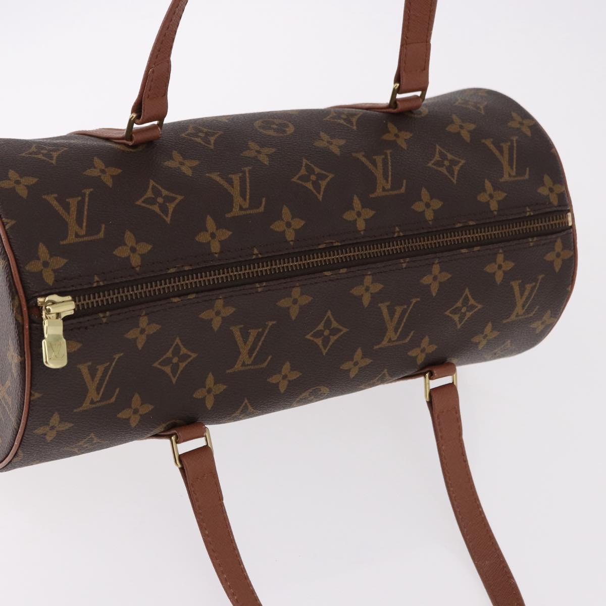 LOUIS VUITTON Monogram Papillon 30 Hand Bag M51385 LV Auth 186620A