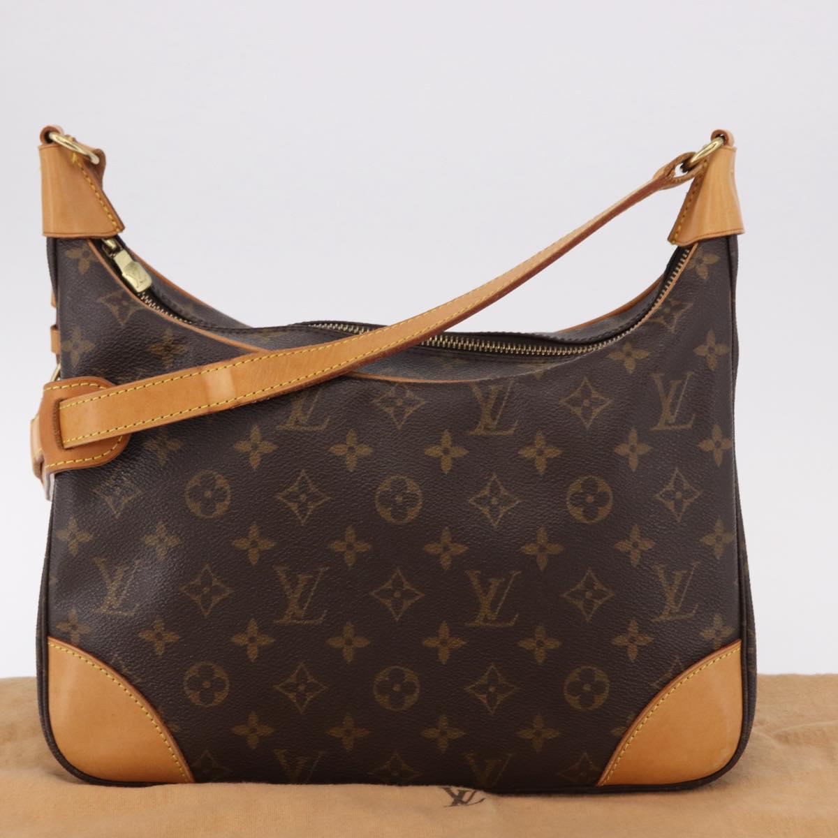 LOUIS VUITTON Monogram Boulogne 30 Shoulder Bag M51265 LV Auth 186621A