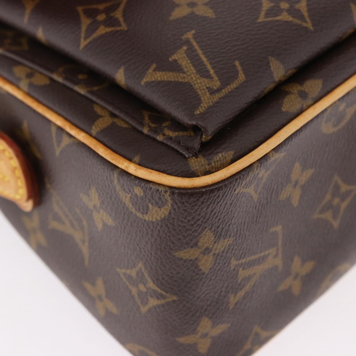 LOUIS VUITTON Monogram Viva Cite MM Shoulder Bag M51164 LV Auth 186624