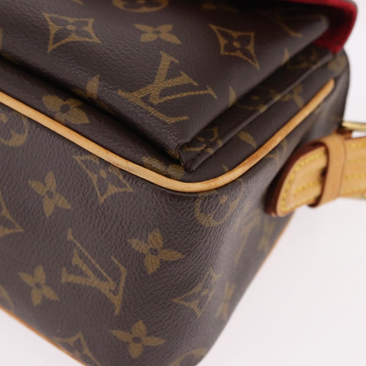 LOUIS VUITTON Monogram Viva Cite MM Shoulder Bag M51164 LV Auth 186624