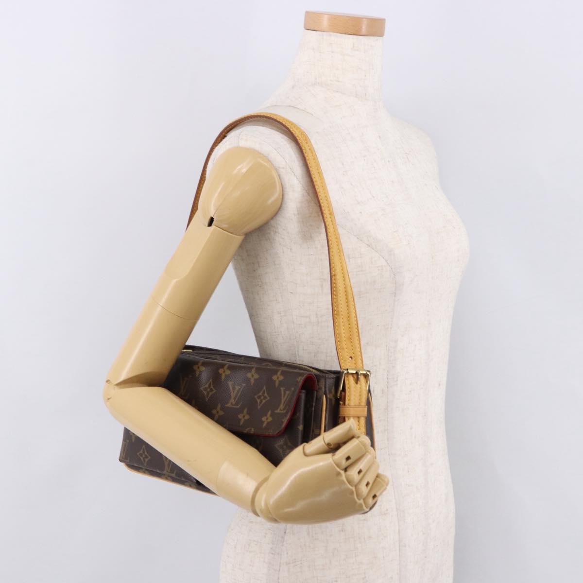 LOUIS VUITTON Monogram Viva Cite MM Shoulder Bag M51164 LV Auth 186624