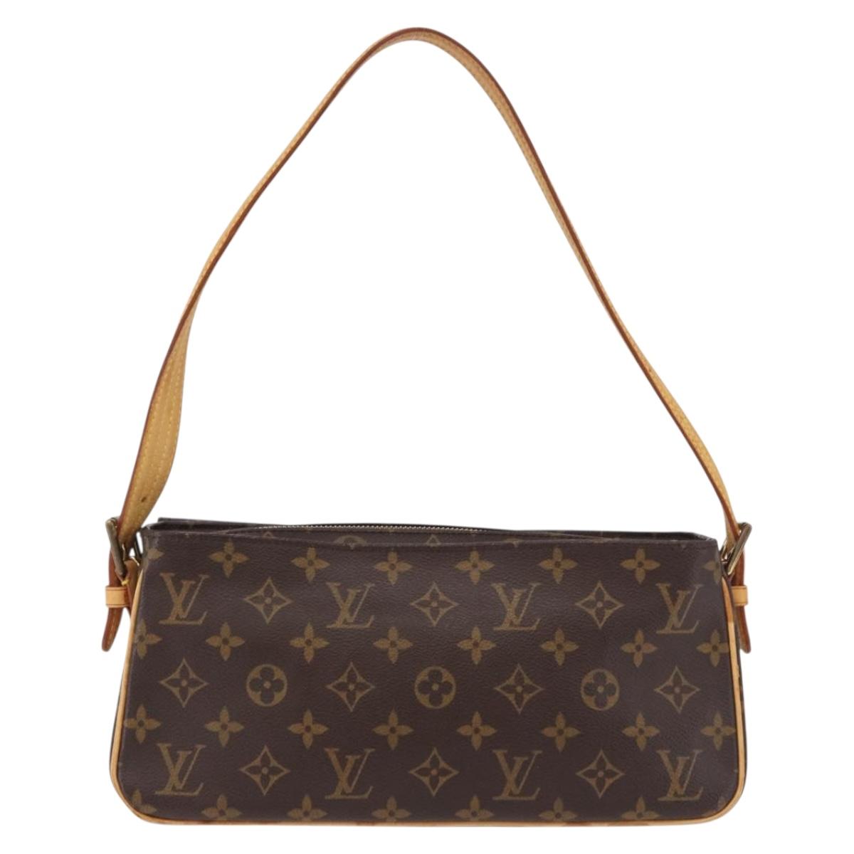 LOUIS VUITTON Monogram Viva Cite MM Shoulder Bag M51164 LV Auth 186624