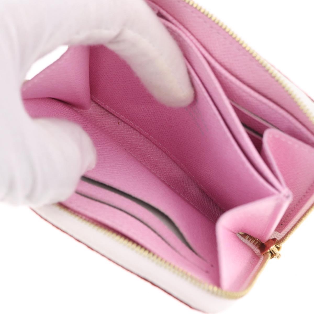 LOUIS VUITTON Monogram Multicolor Zippy Coin Purse White M93741 Auth 186626SAM