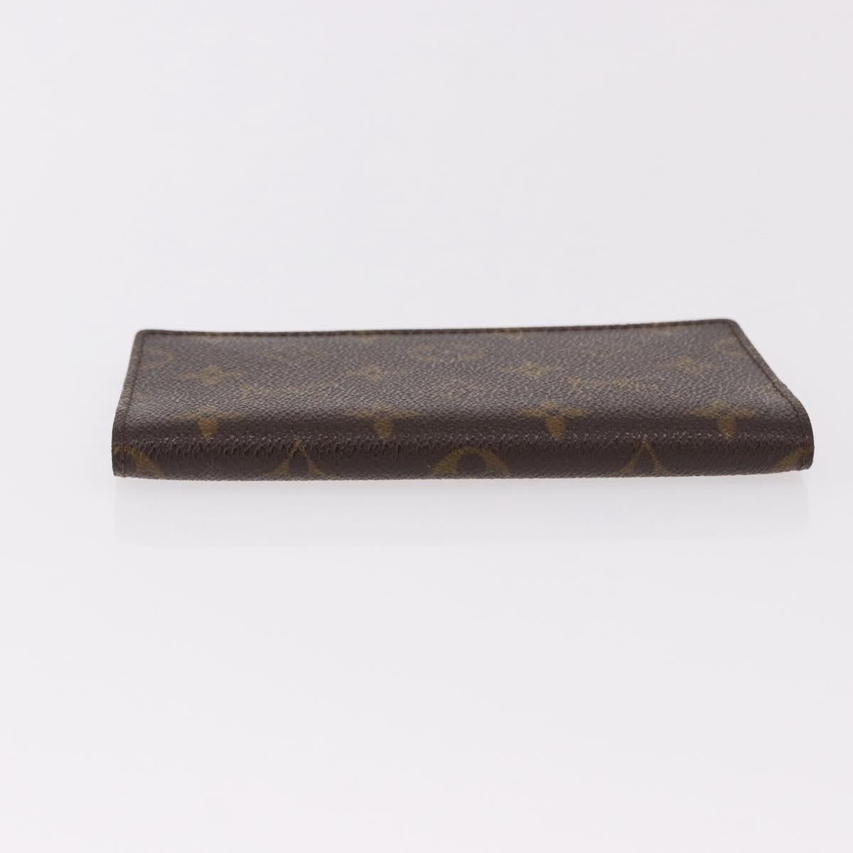 LOUIS VUITTON Monogram Agenda Poche Note Cover R20503 LV Auth 186628A