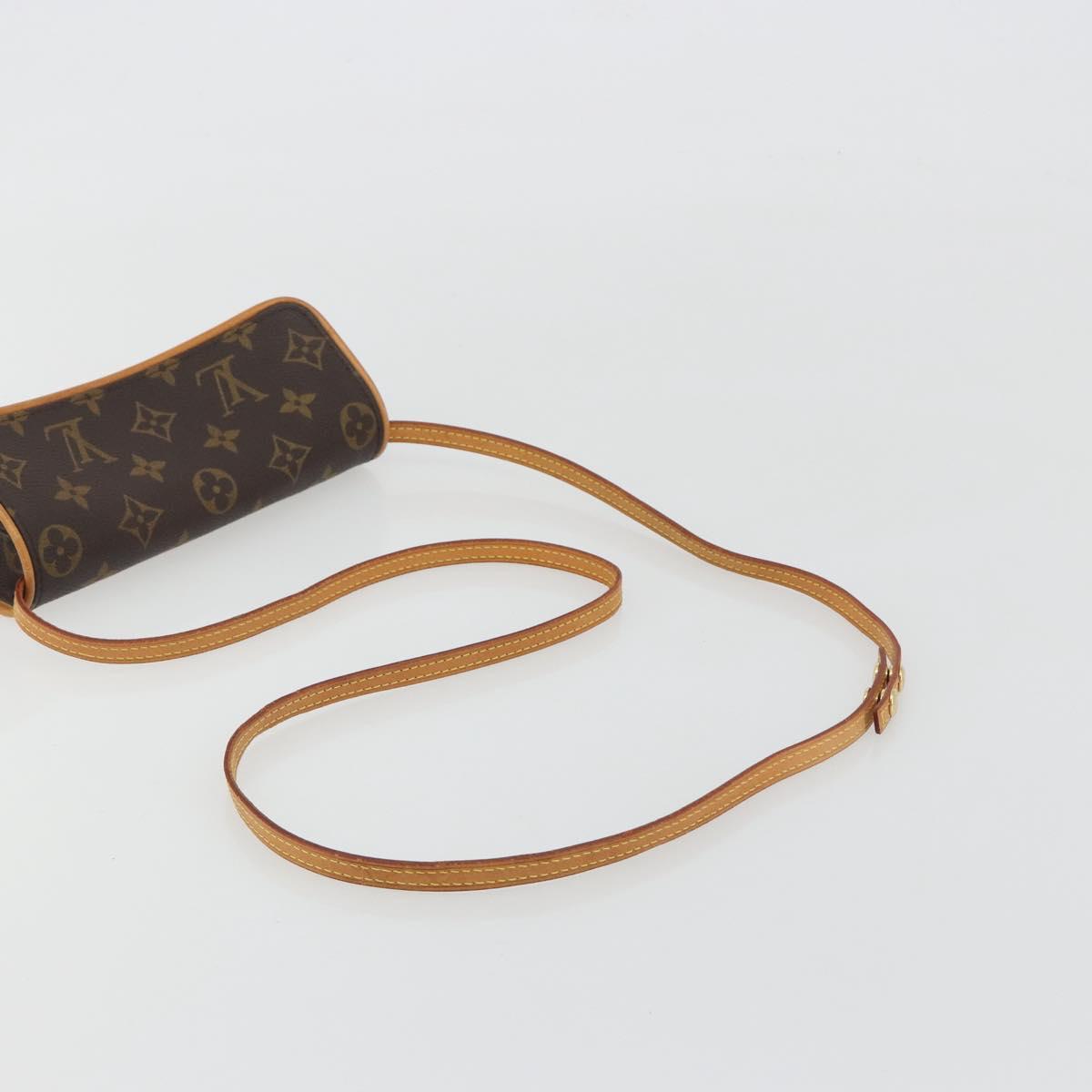 LOUIS VUITTON Monogram Pochette Twin PM Shoulder Bag M51854 LV Auth 186629A