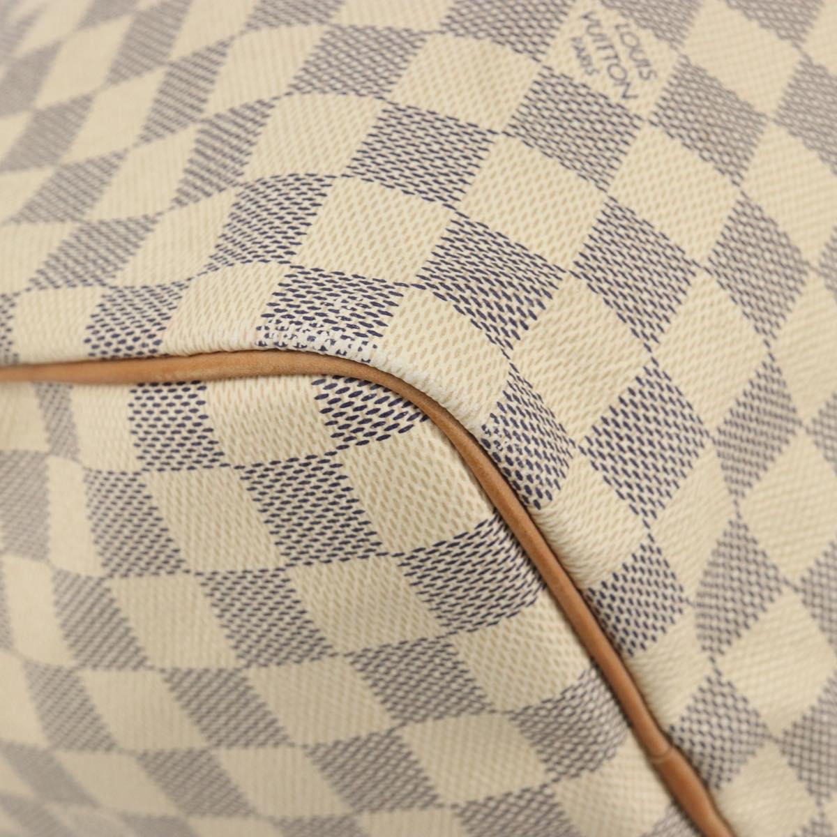 LOUIS VUITTON Damier Azur Speedy 30 Hand Bag N41533 LV Auth 186634A