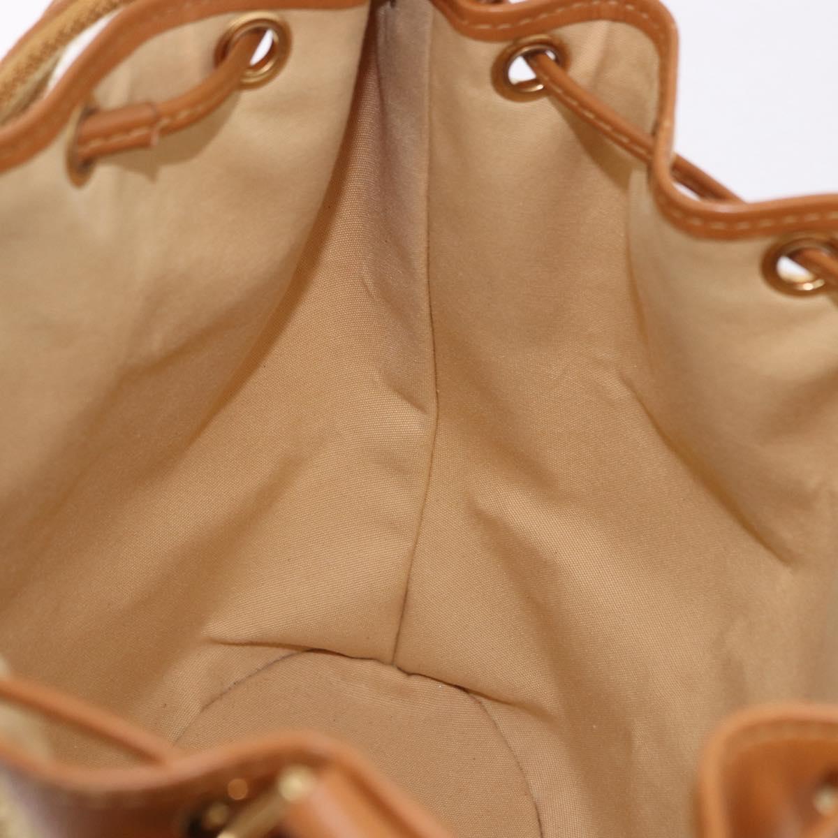 LOUIS VUITTON Monogram Mini Noelie Shoulder Bag Beige M92689 LV Auth 186638V