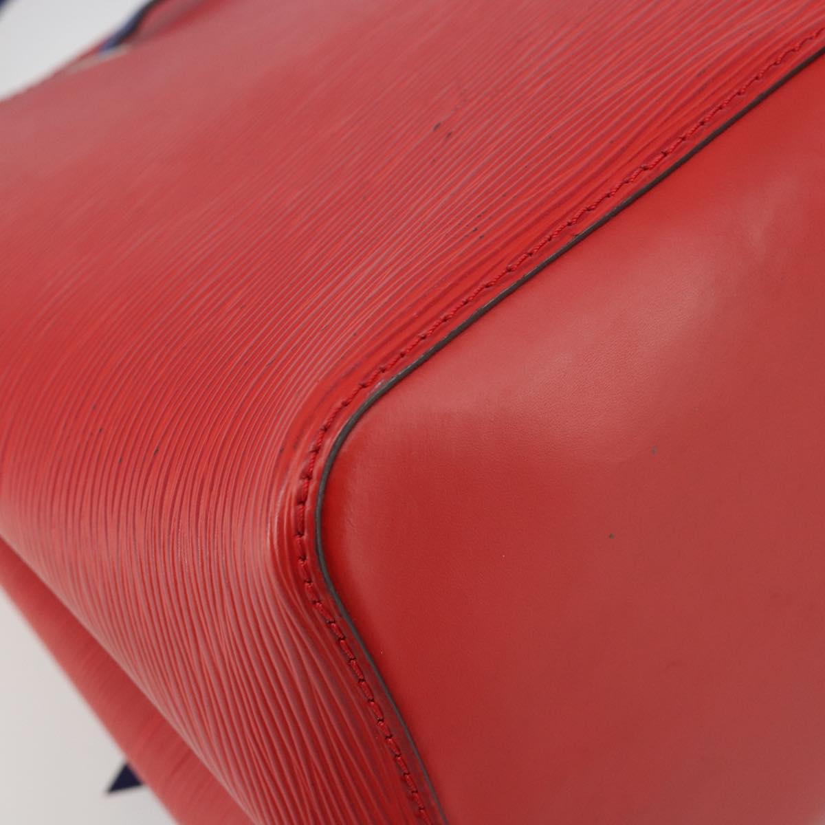 LOUIS VUITTON Epi Neonoe Shoulder Bag Red Coklico M54365 LV Auth 186641V