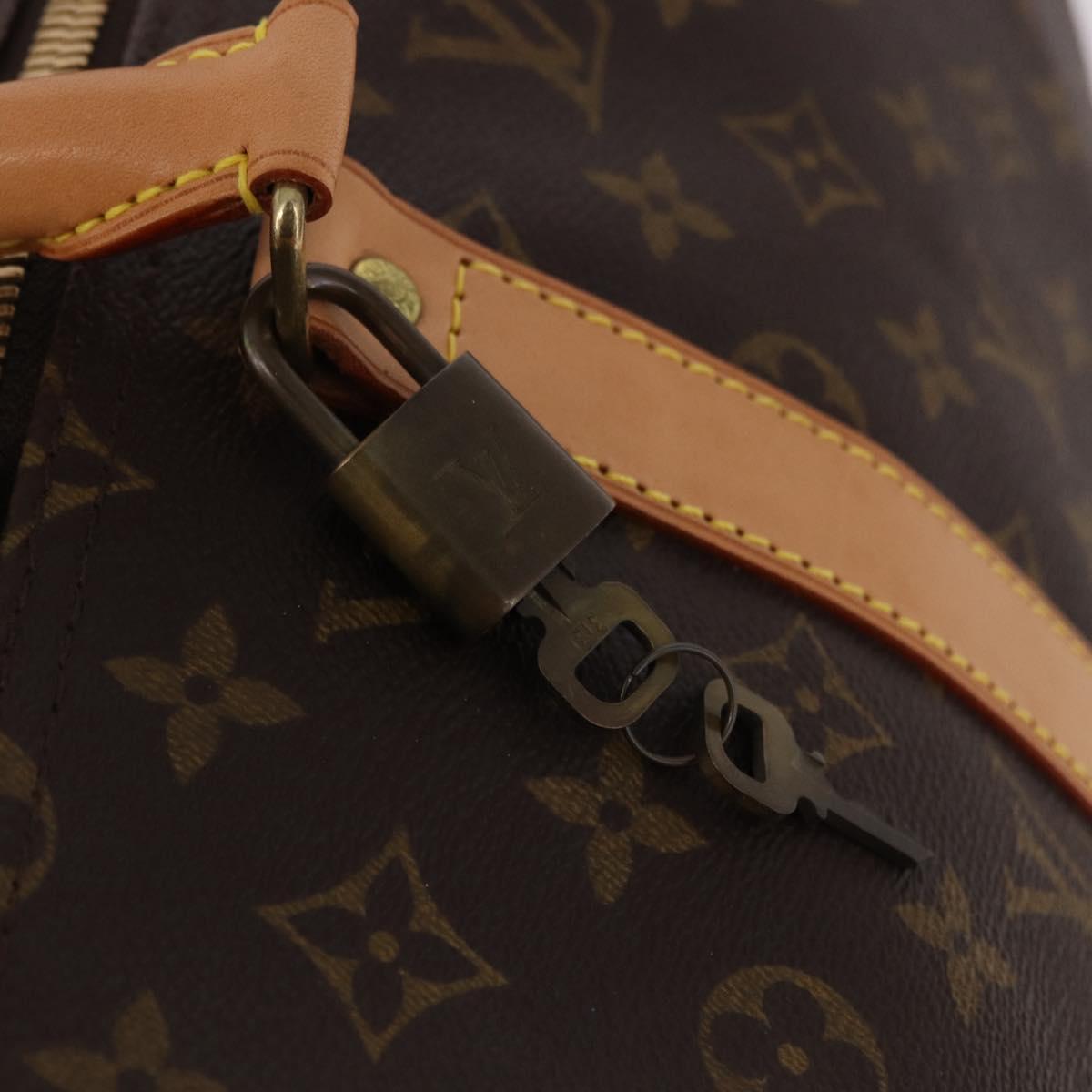 LOUIS VUITTON Monogram Keepall 50 Boston Bag M41426 LV Auth 186643A