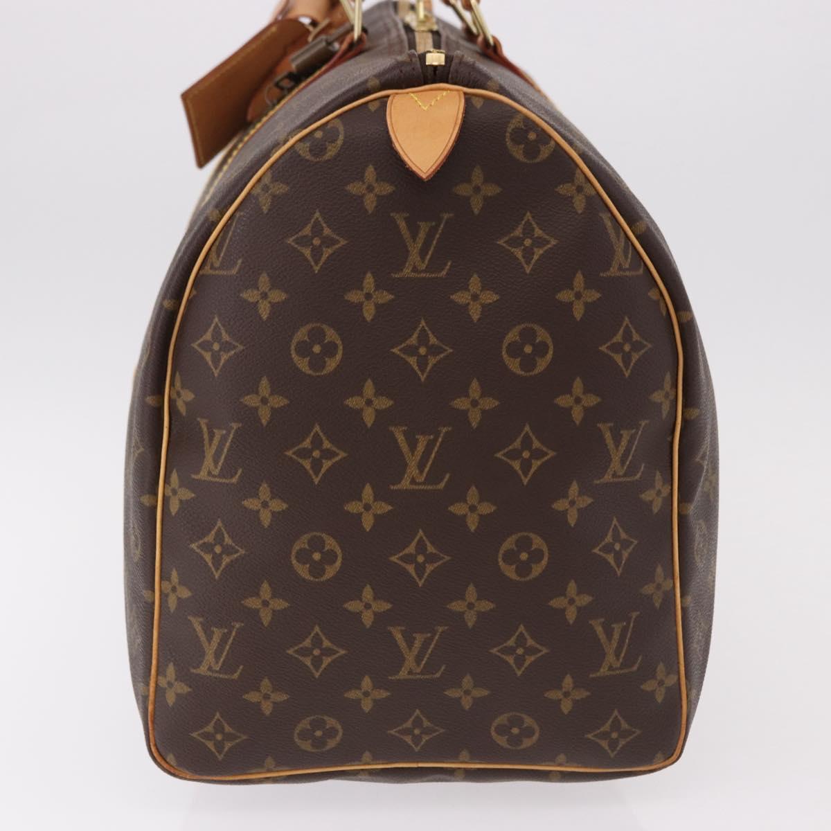 LOUIS VUITTON Monogram Keepall 50 Boston Bag M41426 LV Auth 186643A