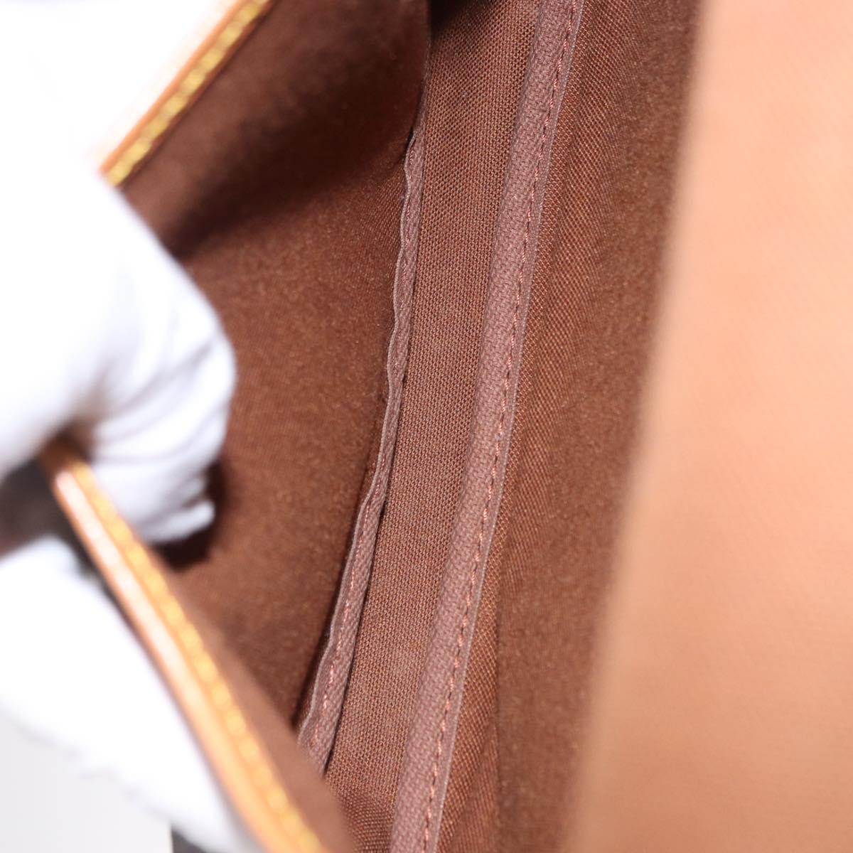 LOUIS VUITTON Monogram Saumur 30 Shoulder Bag M42256 LV Auth 186660A