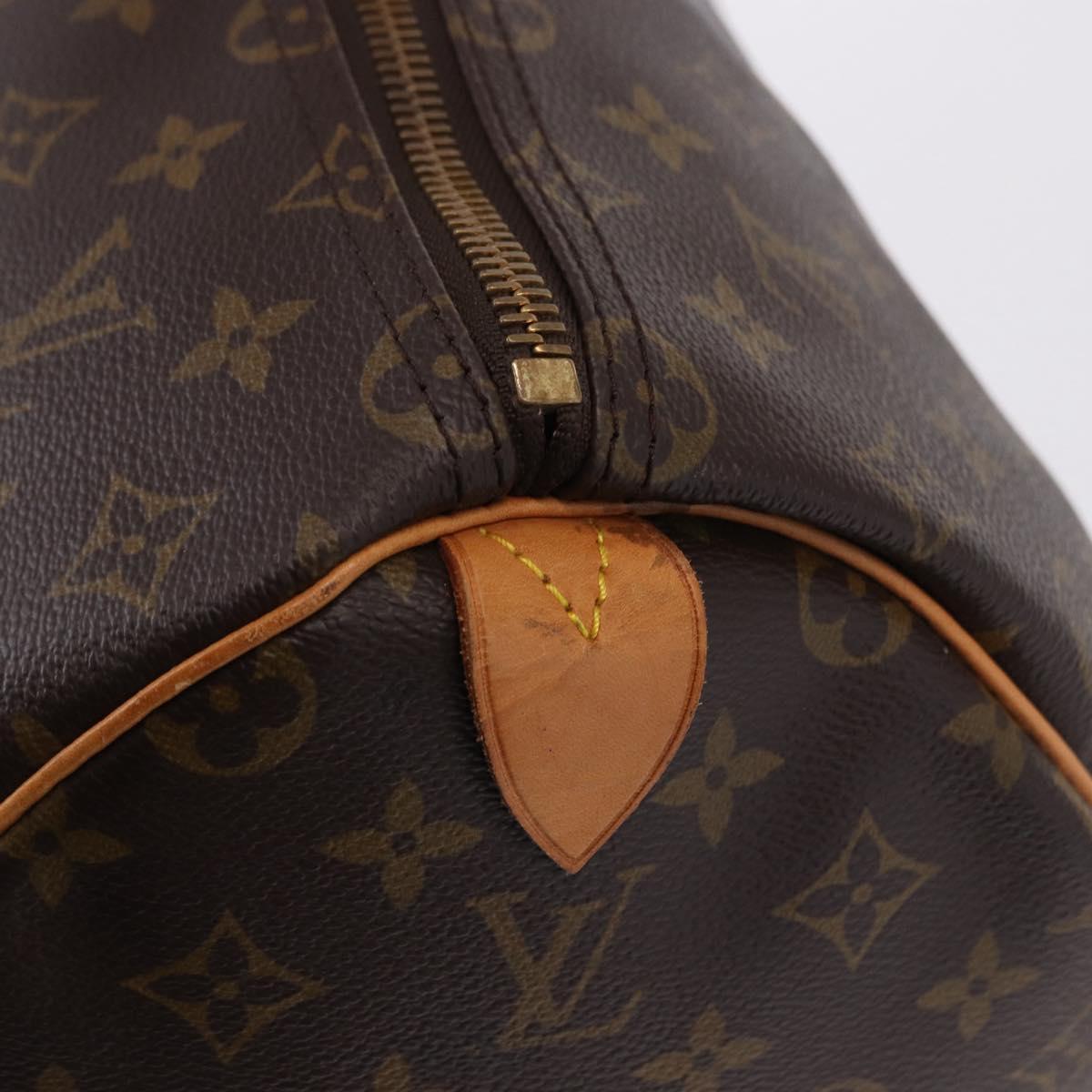 LOUIS VUITTON Monogram Keepall 50 Boston Bag M41426 LV Auth 186662A