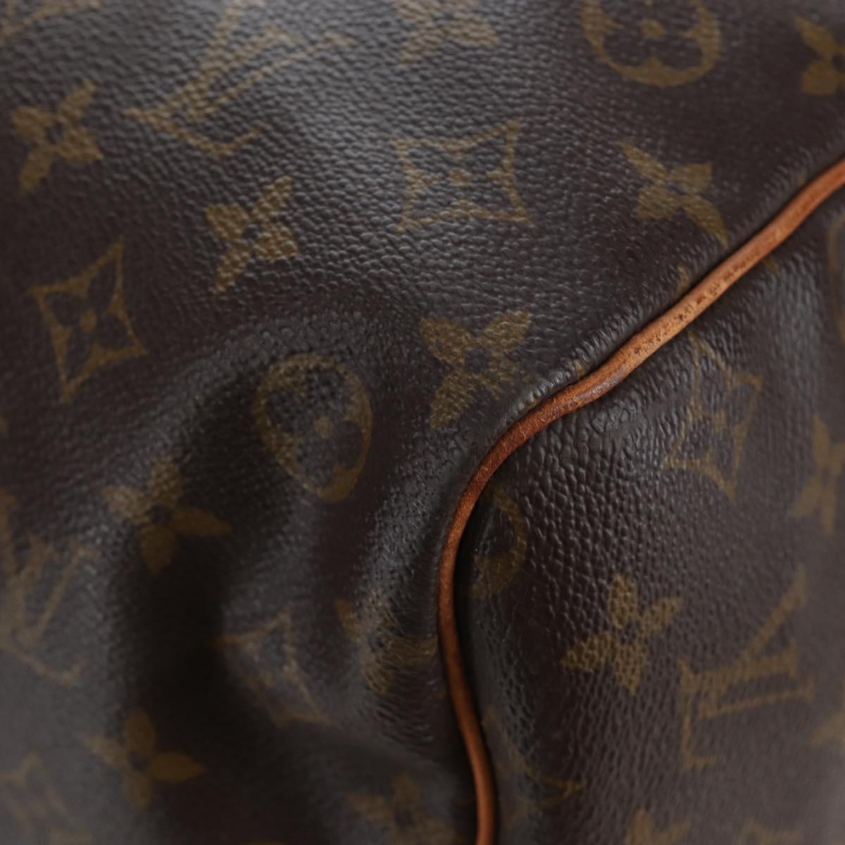 LOUIS VUITTON Monogram Keepall Bandouliere 60 Boston Bag M41412 LV Auth 186675