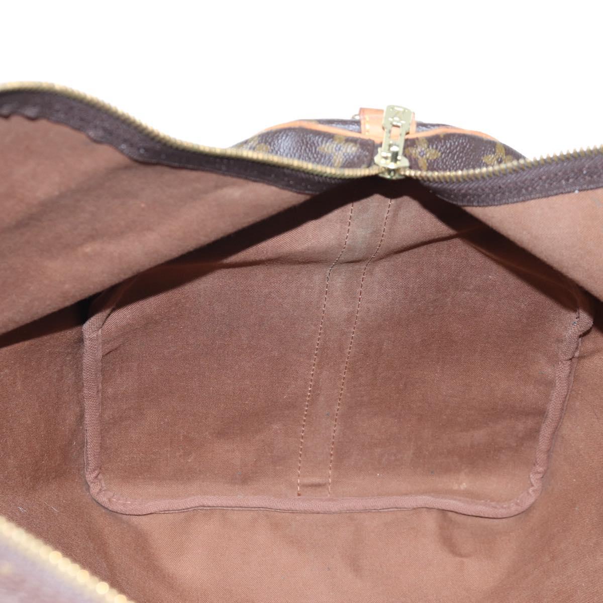 LOUIS VUITTON Monogram Keepall Bandouliere 60 Boston Bag M41412 LV Auth 186675